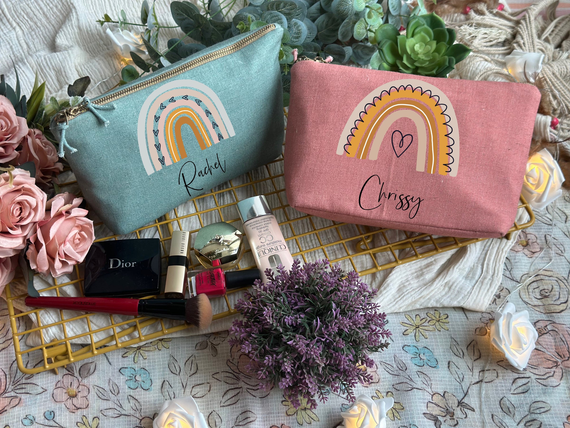 Personalised Makeup Bags