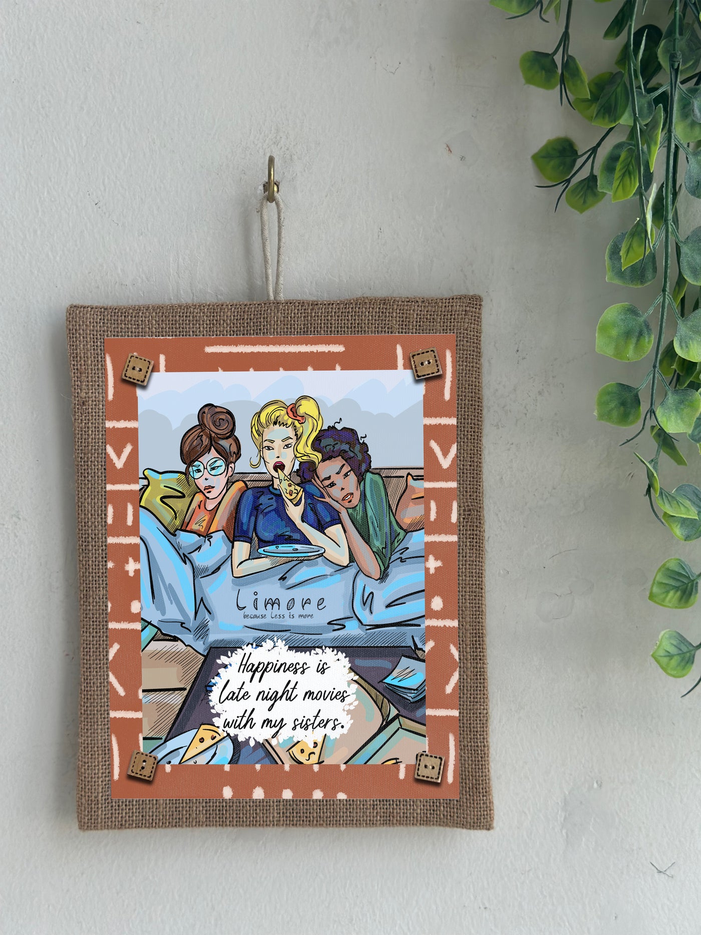 Shared Smiles Boho Wall Art