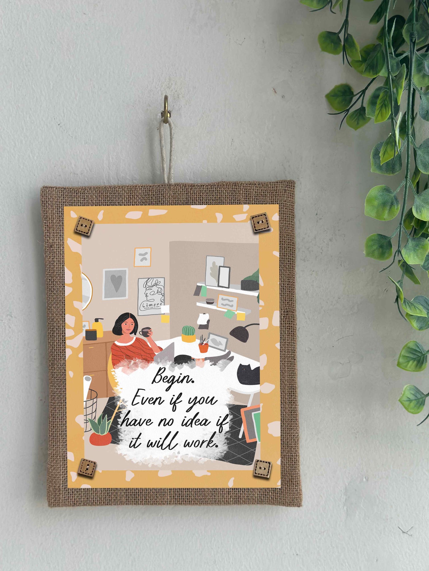 Bold Beginnings Boho Wall Art