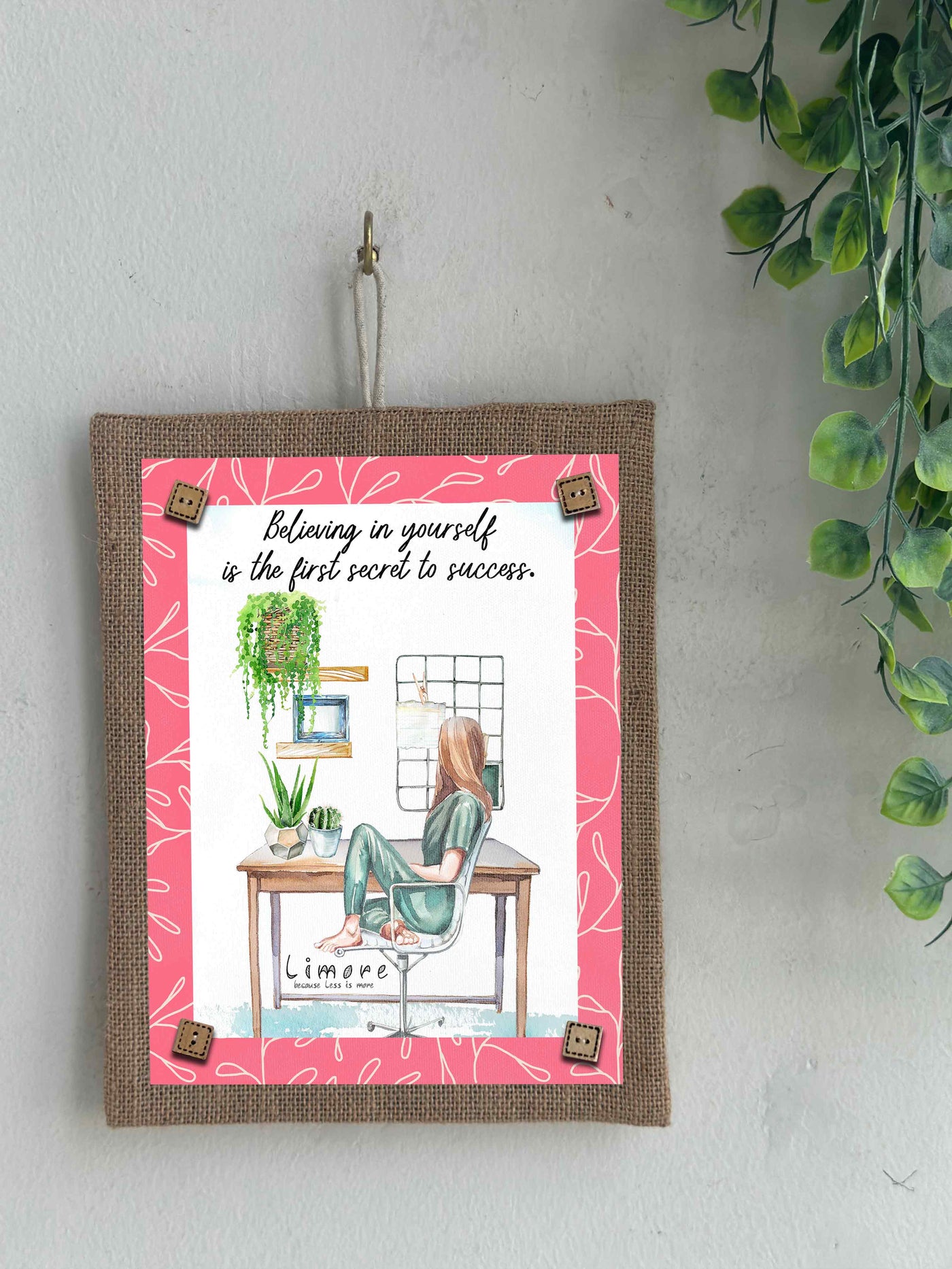 Believe in Yourself Boho Wall Art