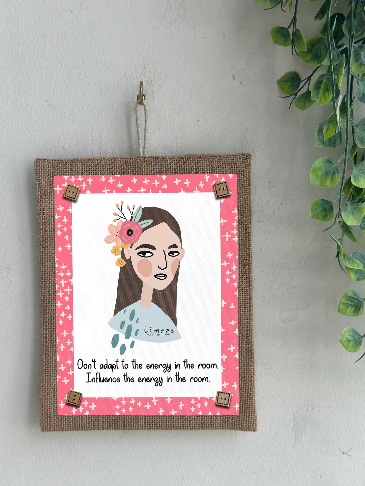 Quiet Power Boho Wall Art