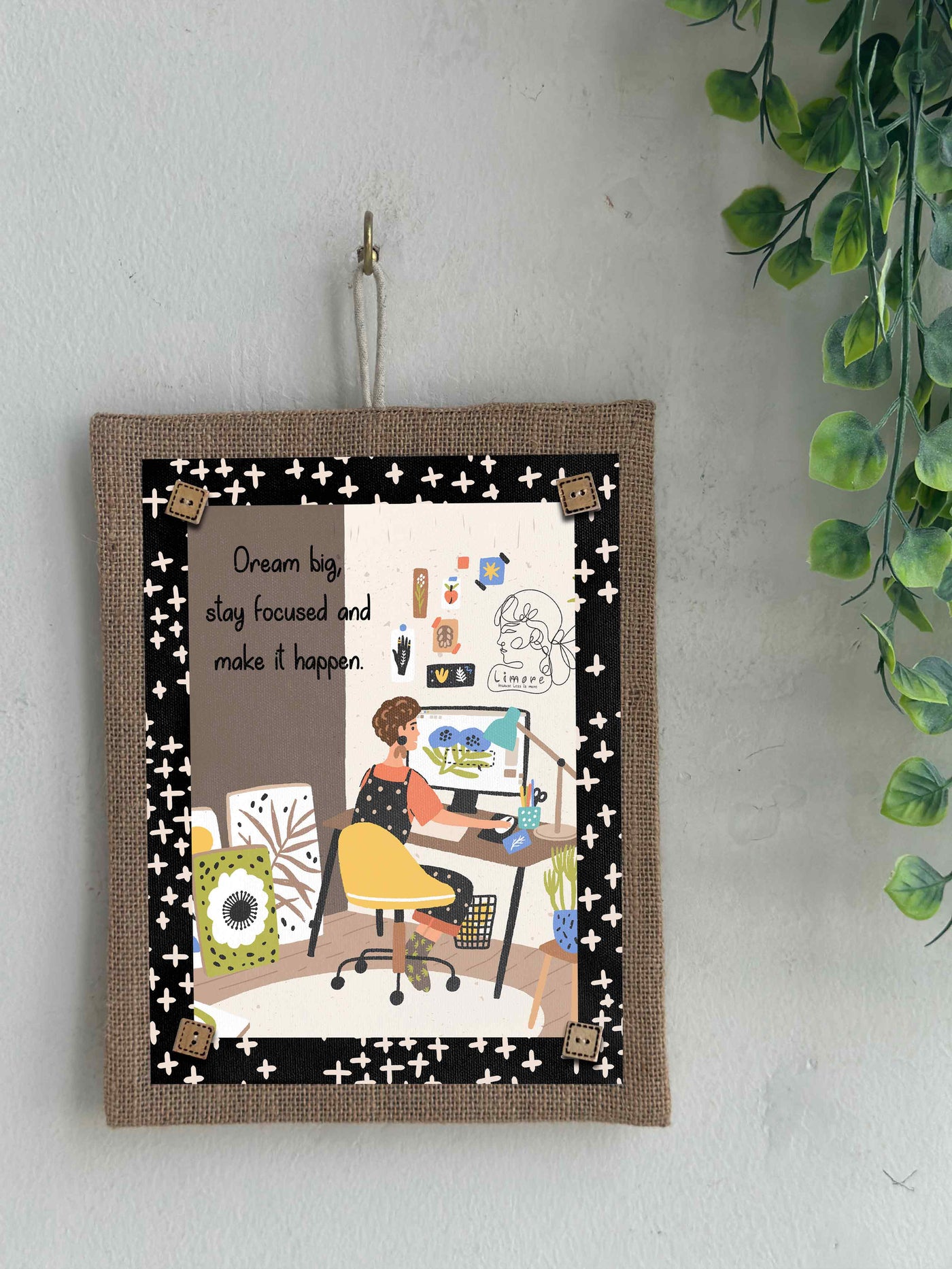 Make It Happen Boho Wall Art