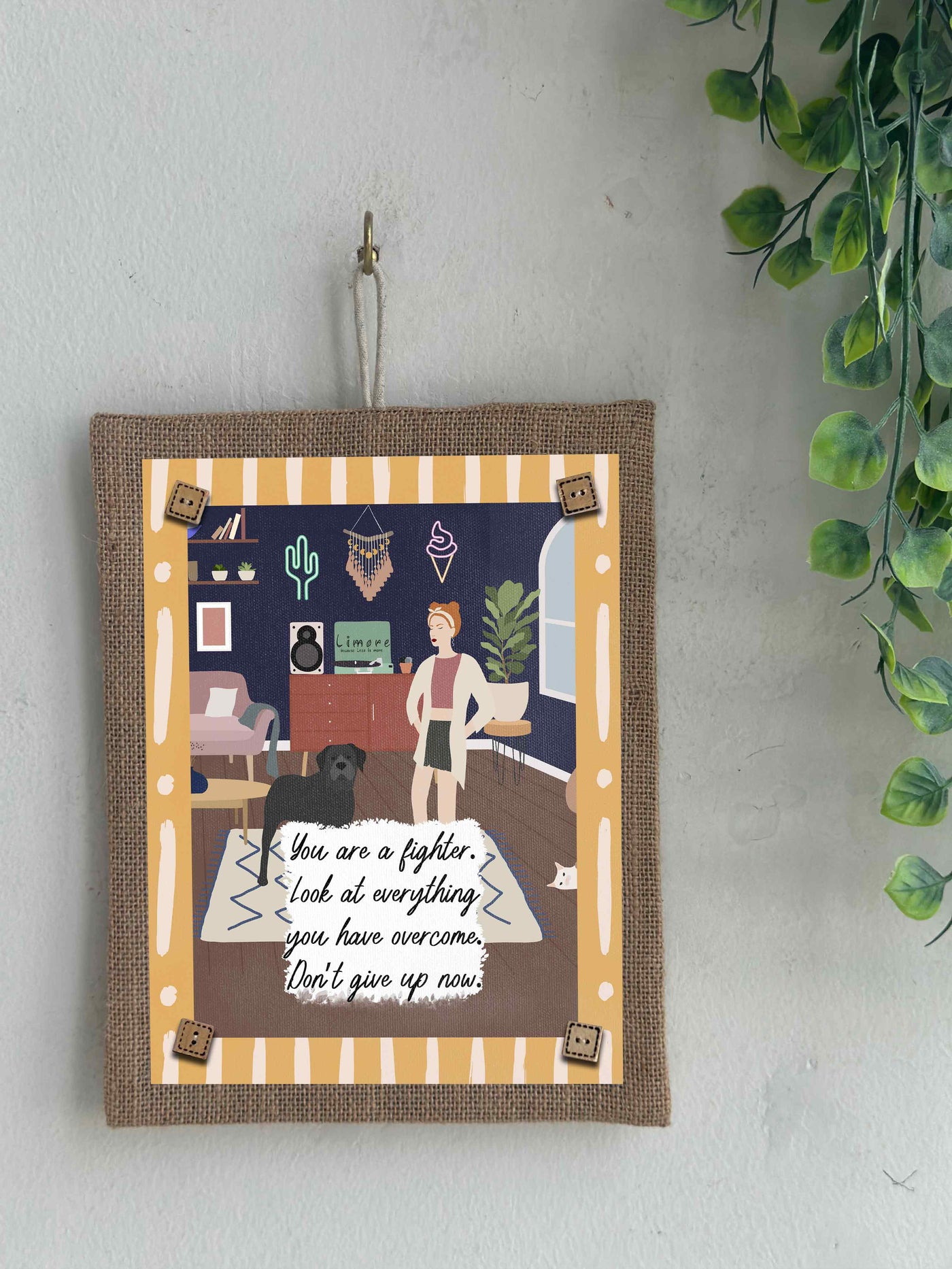 Keep Going Boho Wall Art