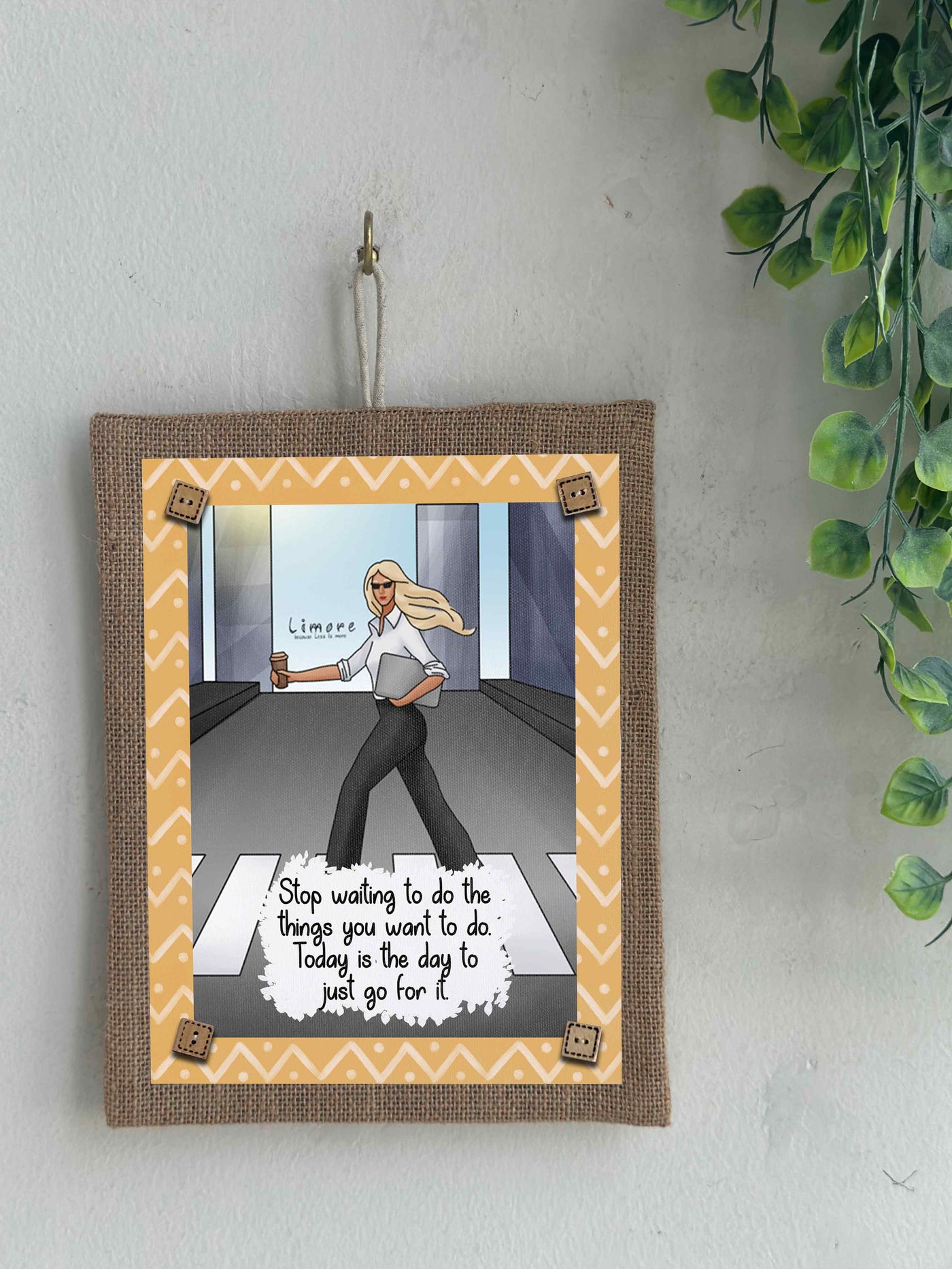 Go For It Boho Wall Art