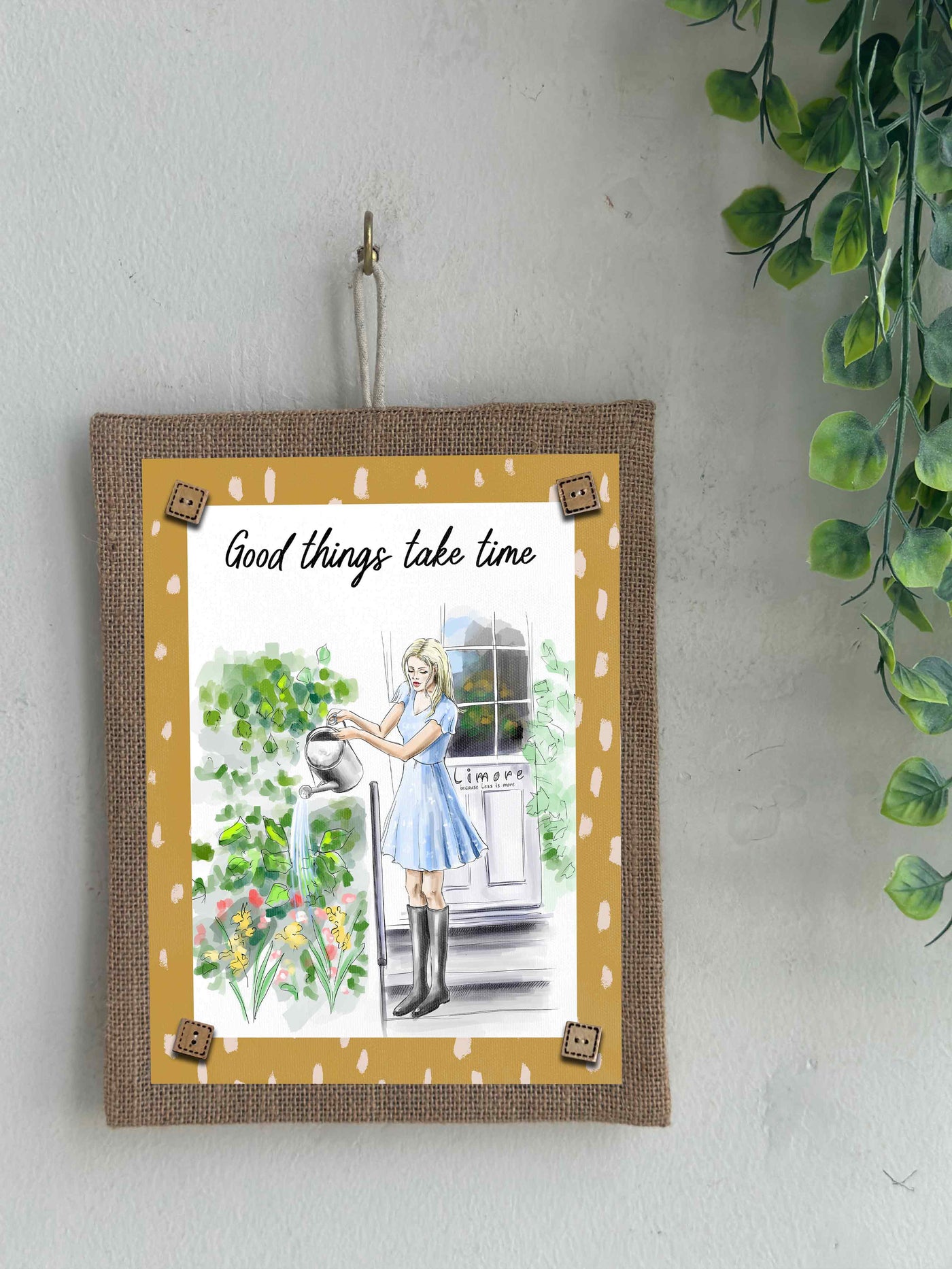 Slow and Steady Boho Wall Art