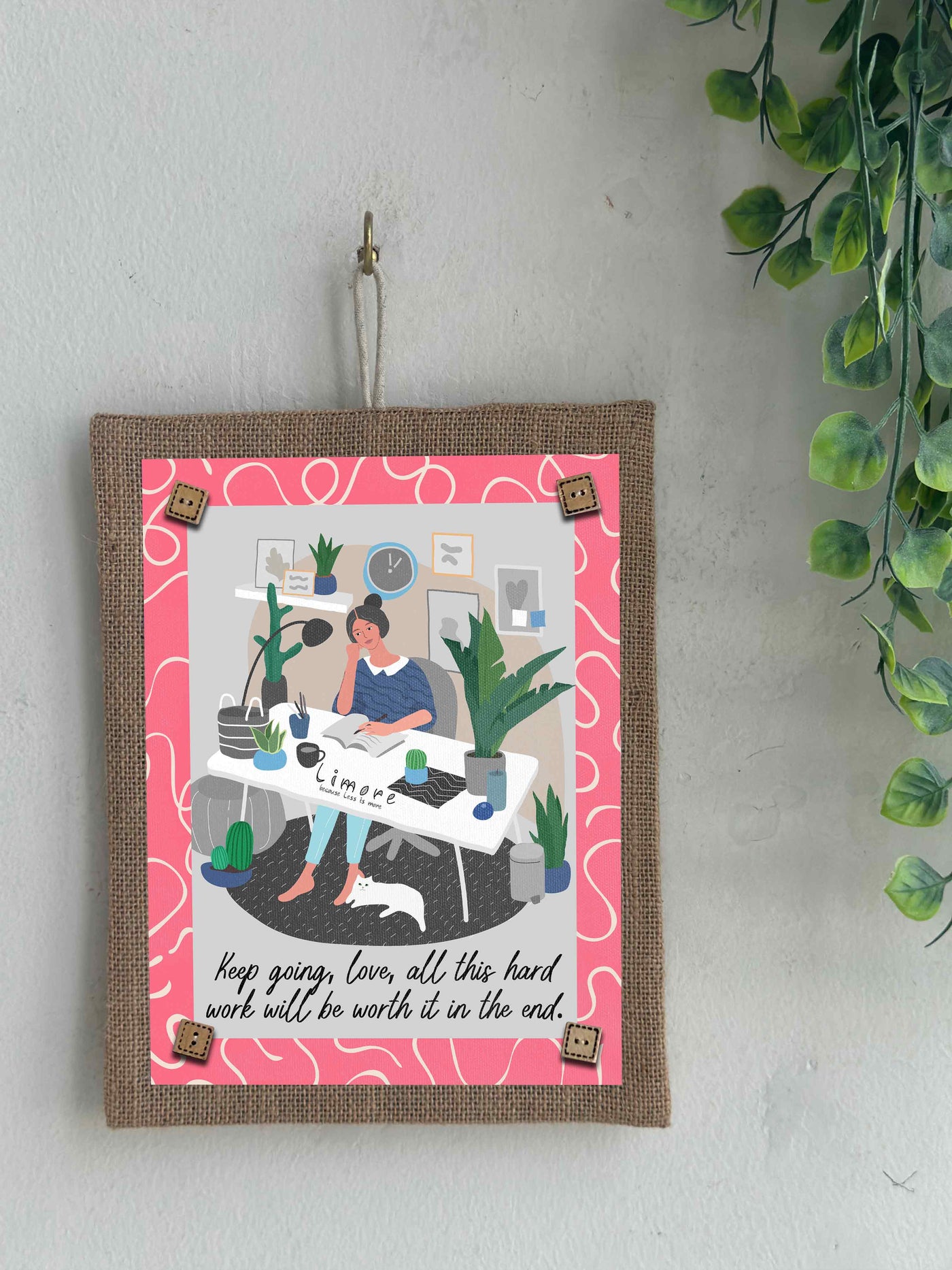 Quiet Determination Boho Wall Art