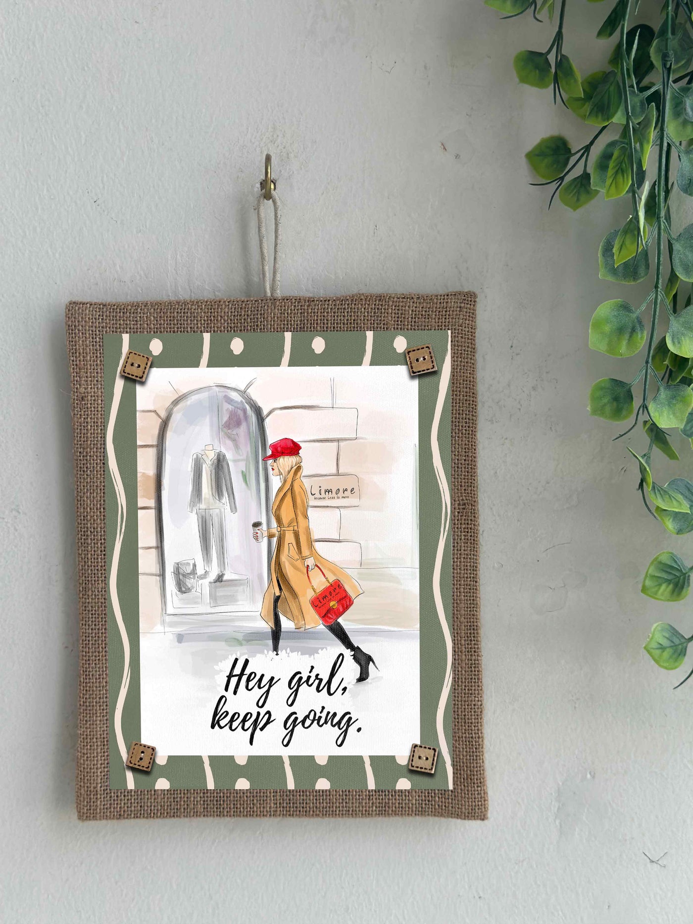 Keep Going Boho Wall Art