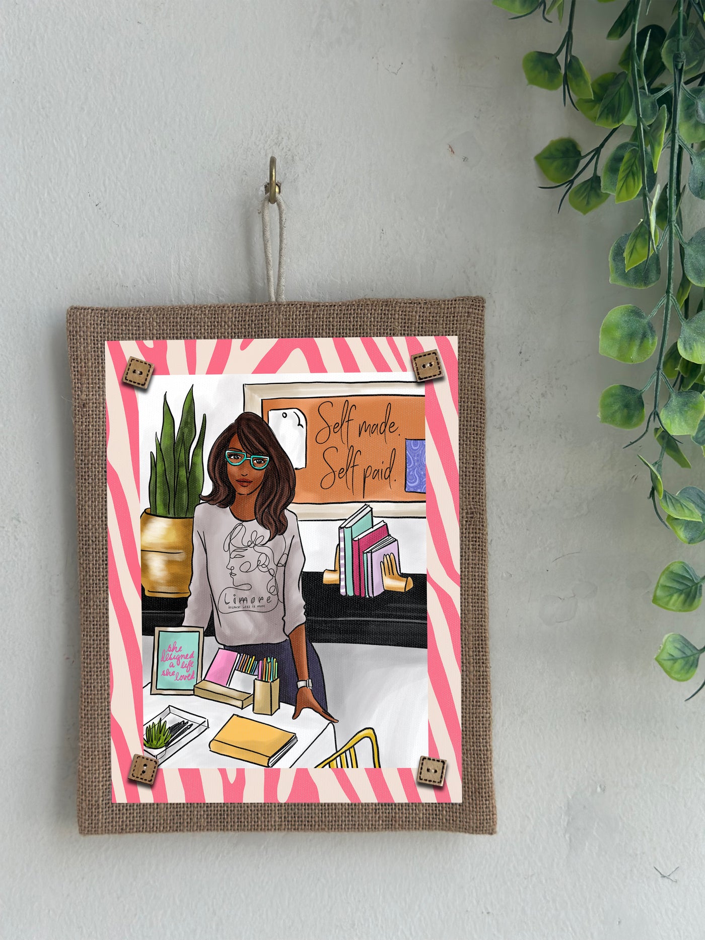 Proudly Independent Boho Wall Art