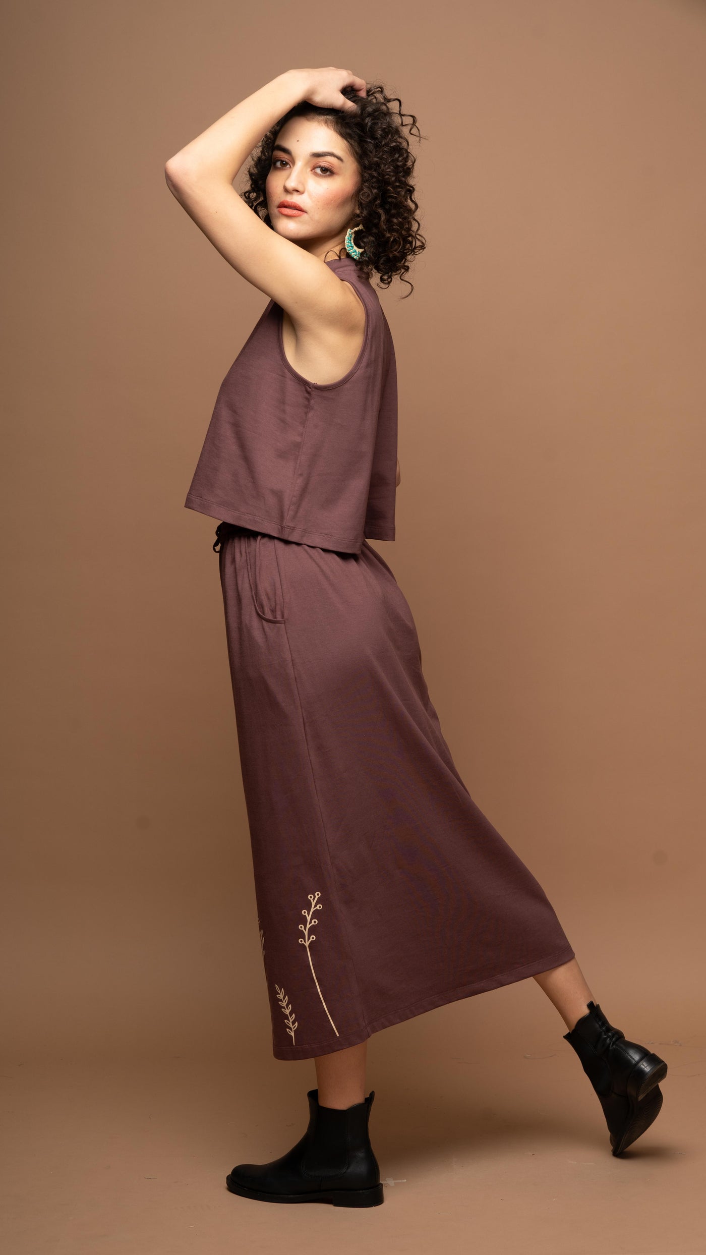 Earth Song - Muted Plum Co-ord