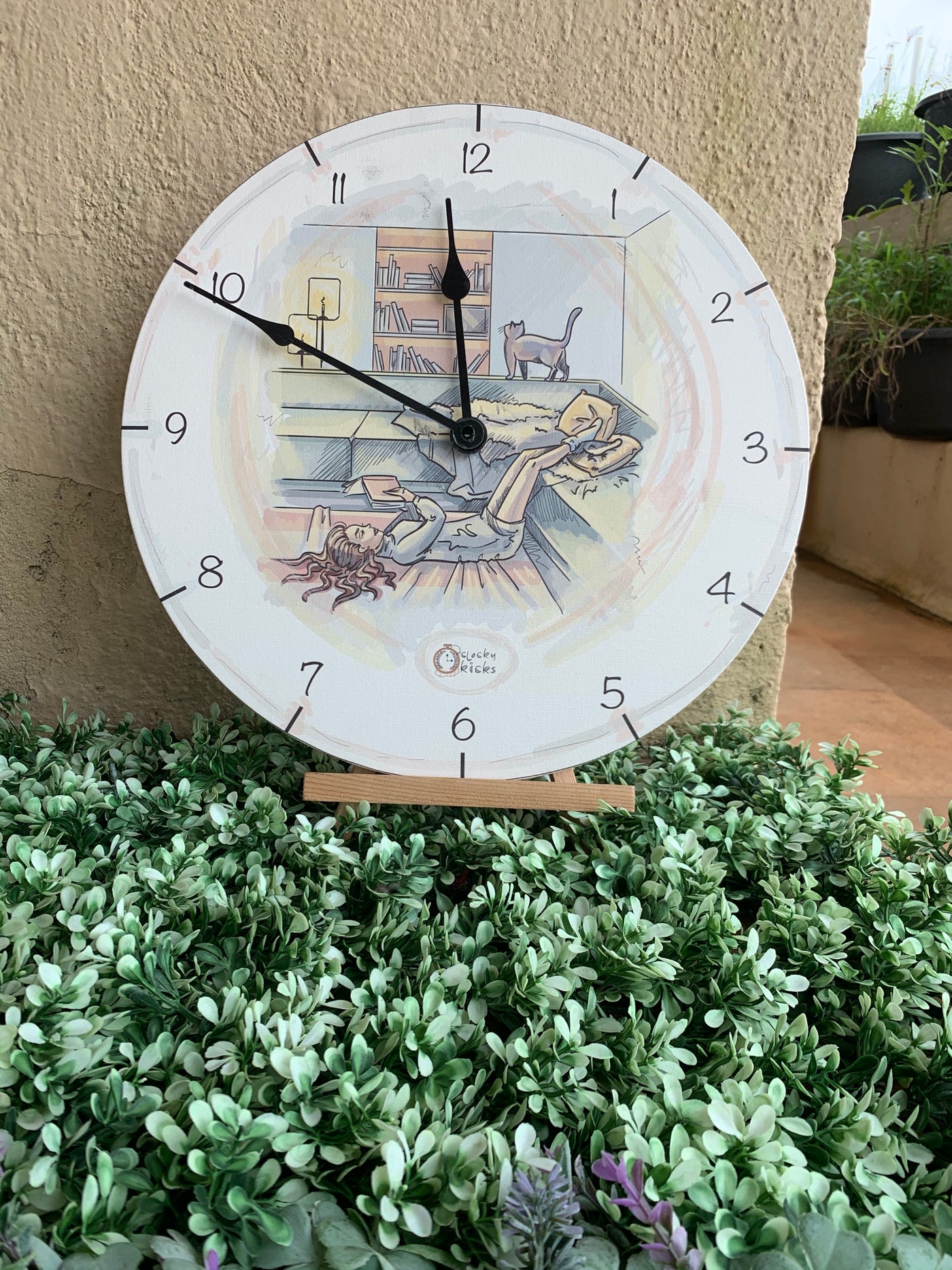 Reading Retreat Clock