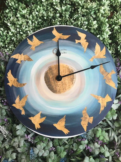 Carefree Clock - Teal