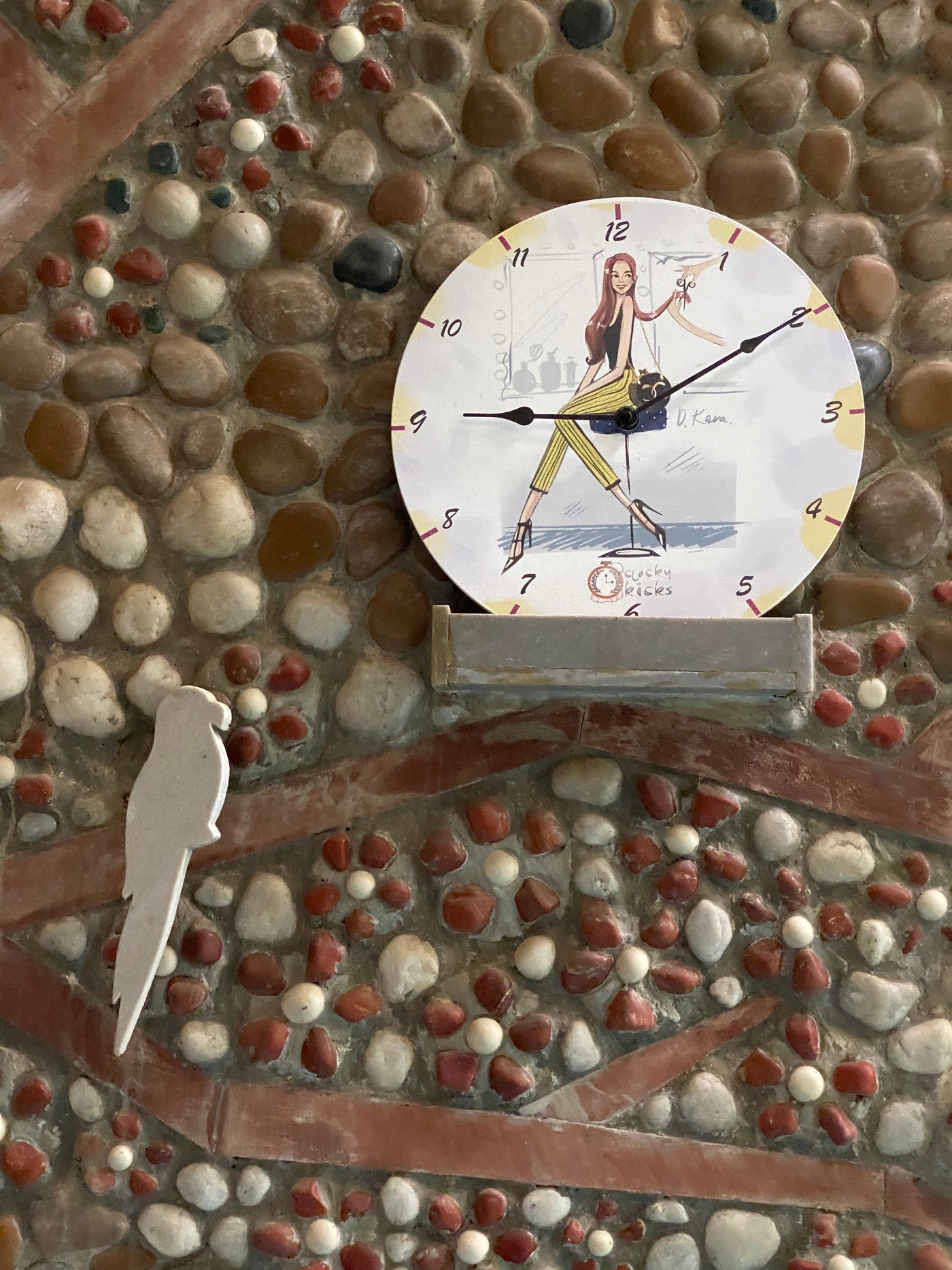 Scissor Stories Clock