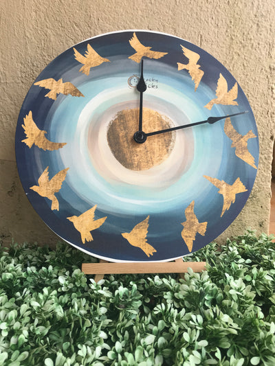 Carefree Clock - Teal