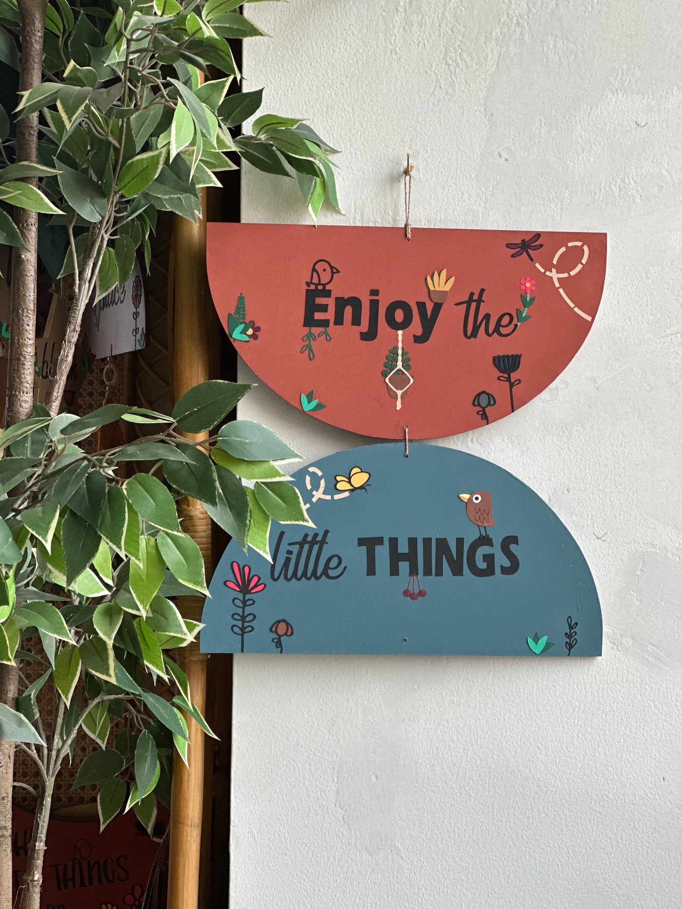 Enjoy the little things Wall Art