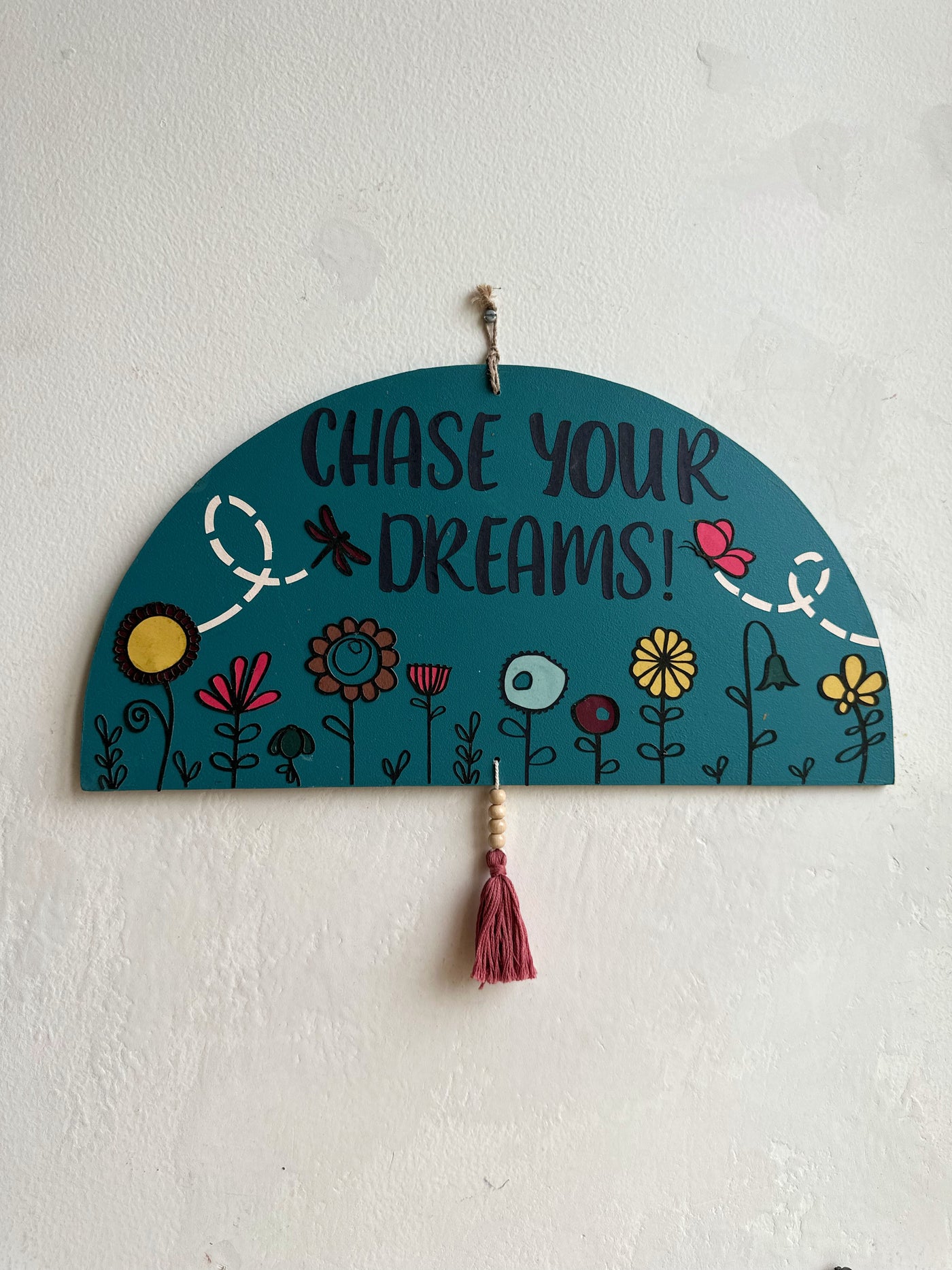 Chase your dreams - Enchanted Semi-circle Wall Art