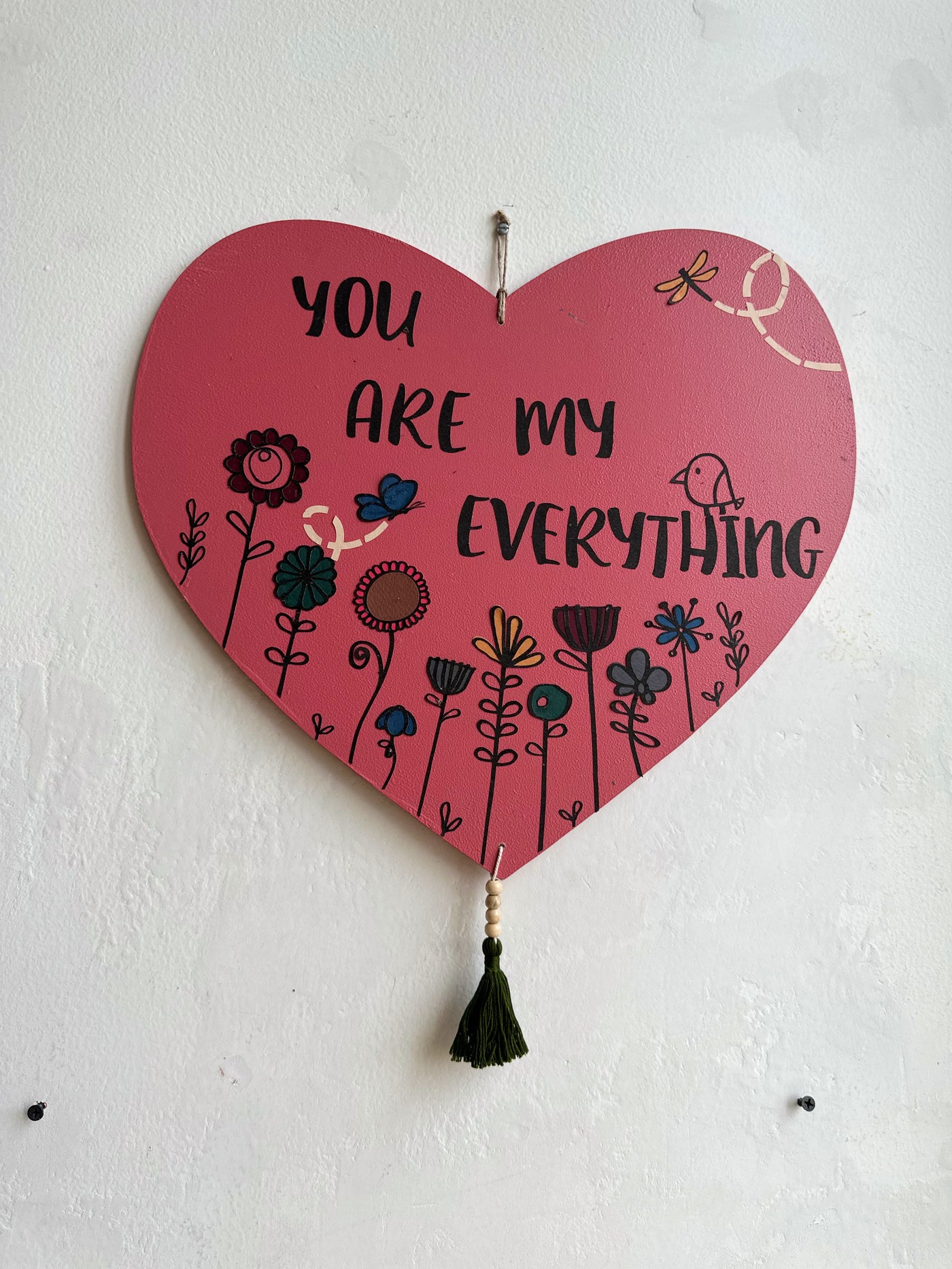 You are my everything - Enchanted Heart Wall Art