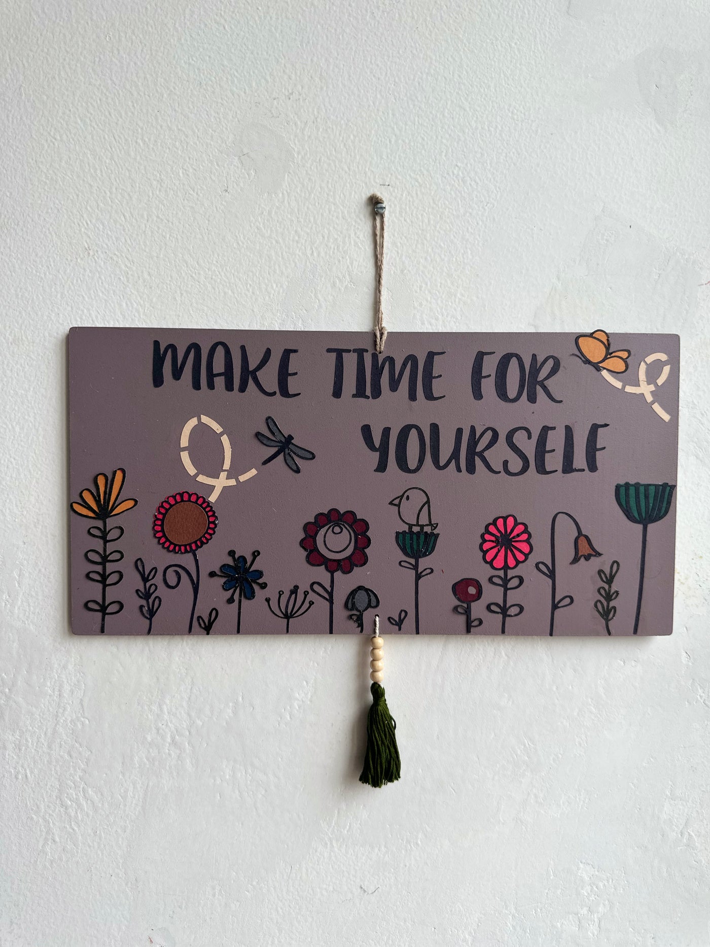 Make time for yourself - Enchanted Rectangle Wall Art