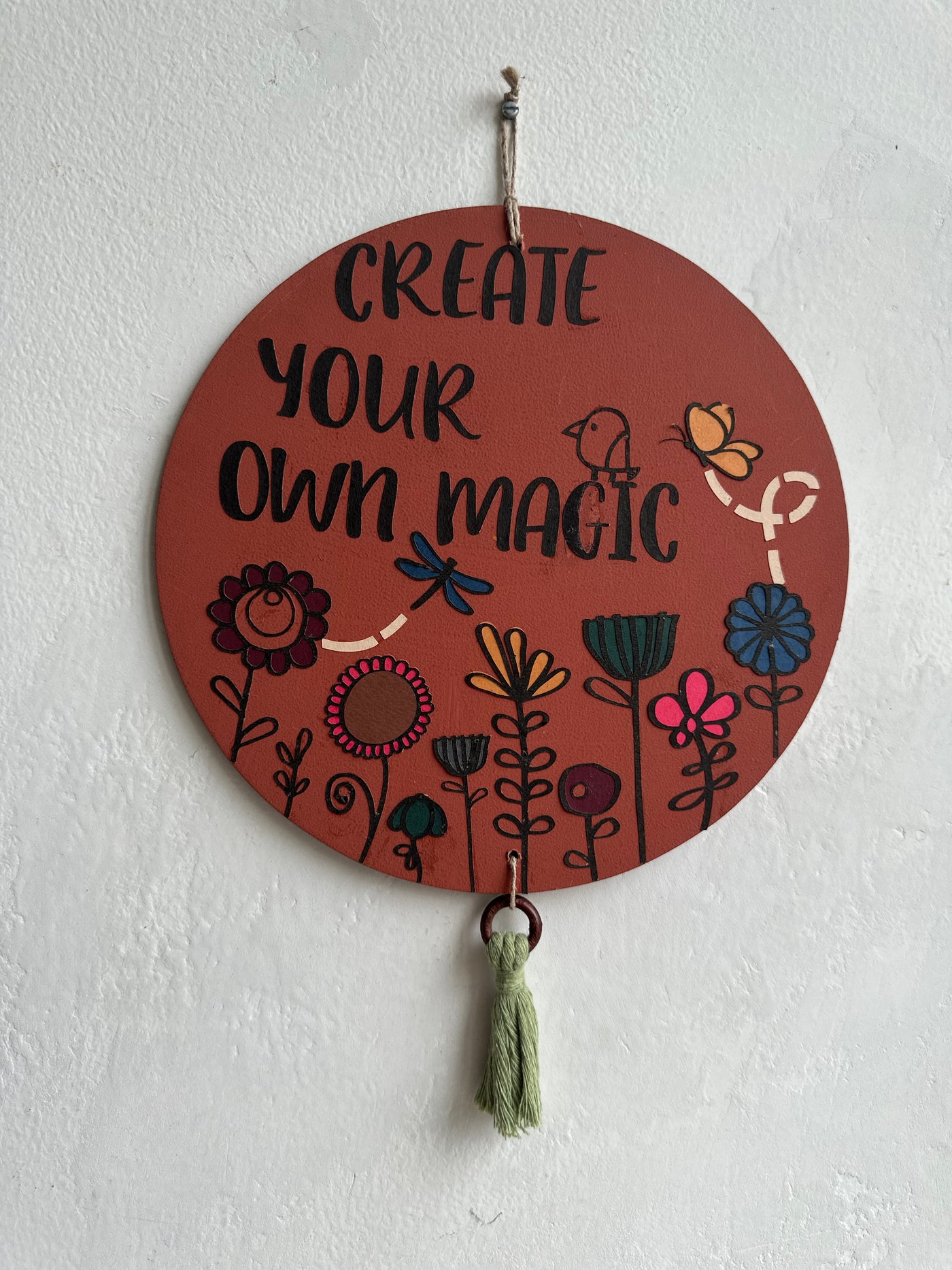 Create your own magic - Enchanted Circle Wall Art