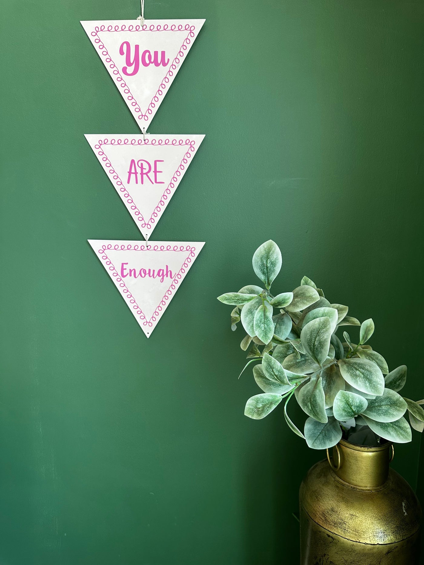 You Are Enough Minimalist Wall Art