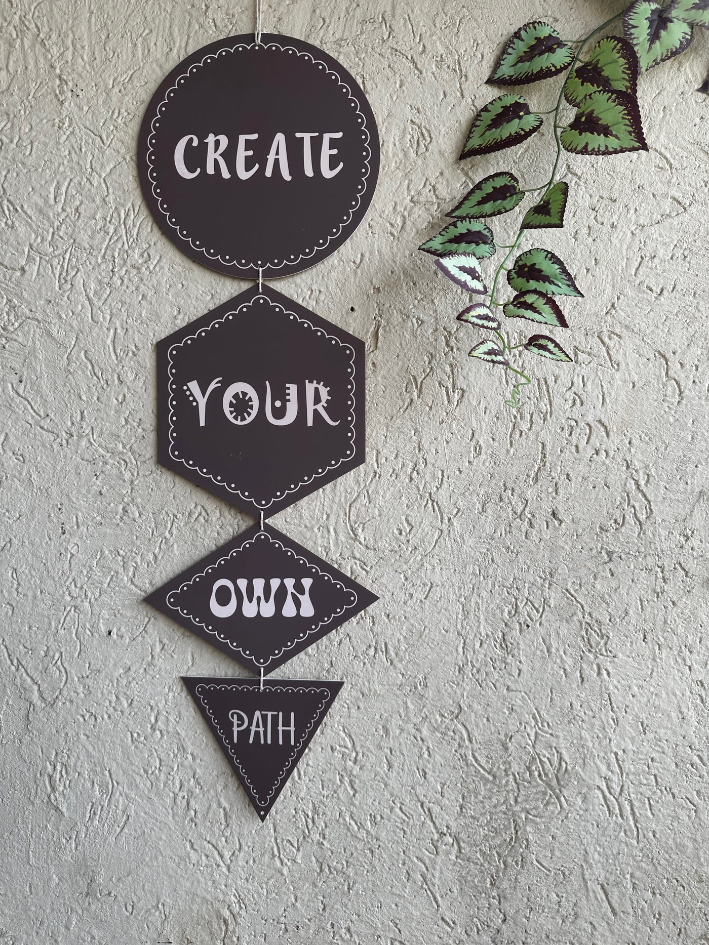 Create Your Own Path Minimalist Wall Art
