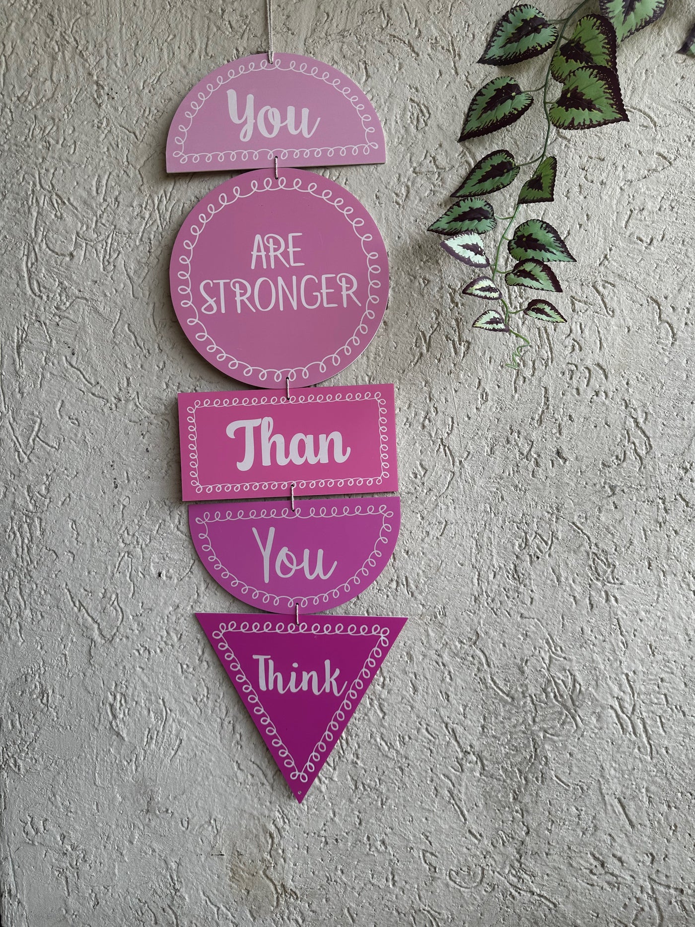 You Are Stronger Than You Think Minimalist Wall Art
