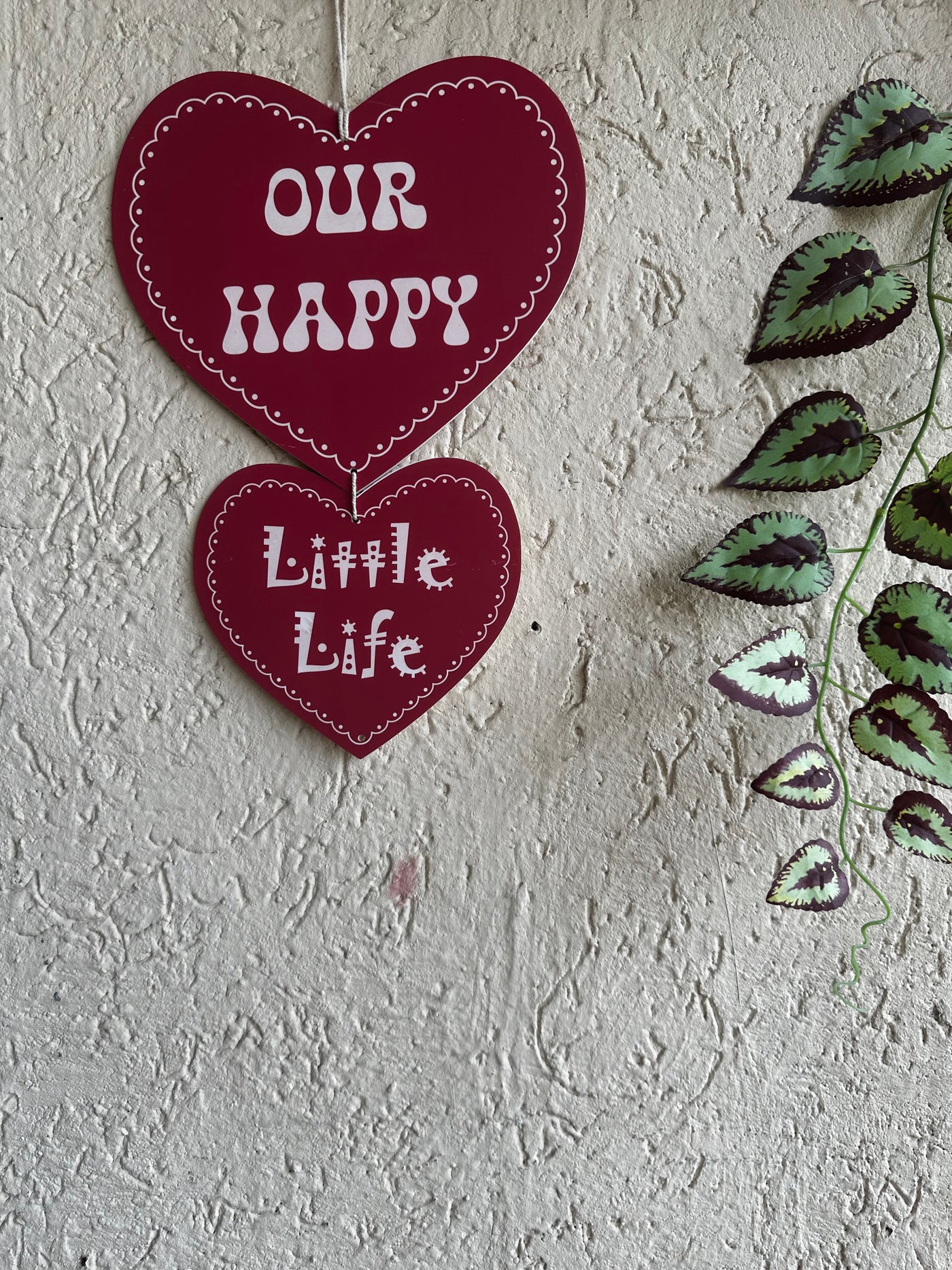 Our Happy Little Life Minimalist Wall Art