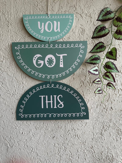 You Got This Minimalist Wall Art