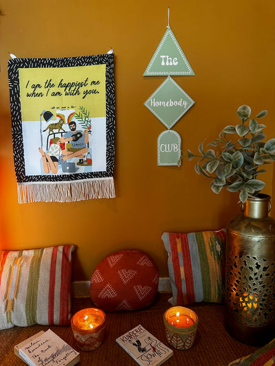 The Homebody Club Minimalist Wall Art