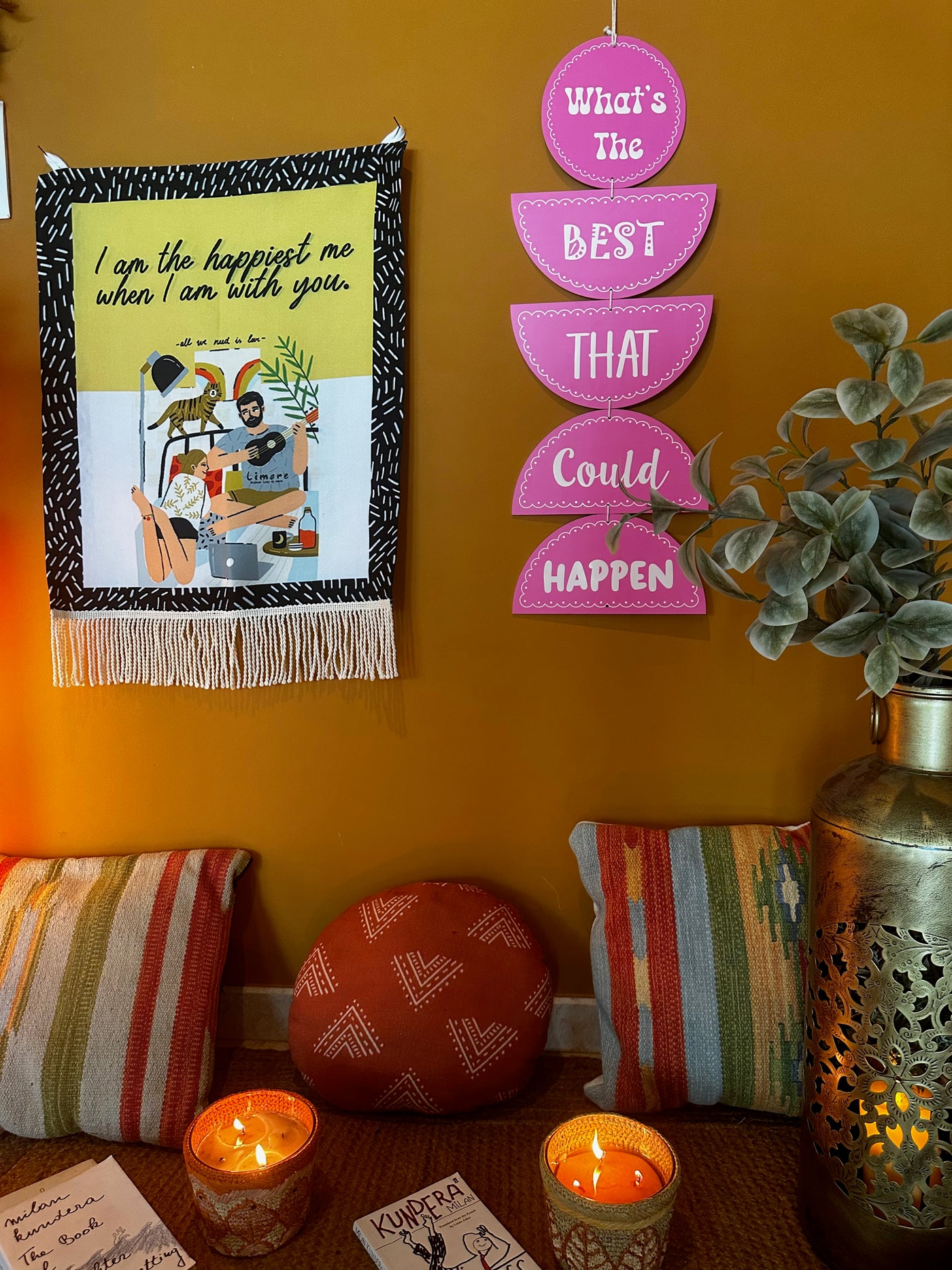What’s the Best That Could Happen Minimalist Wall Art