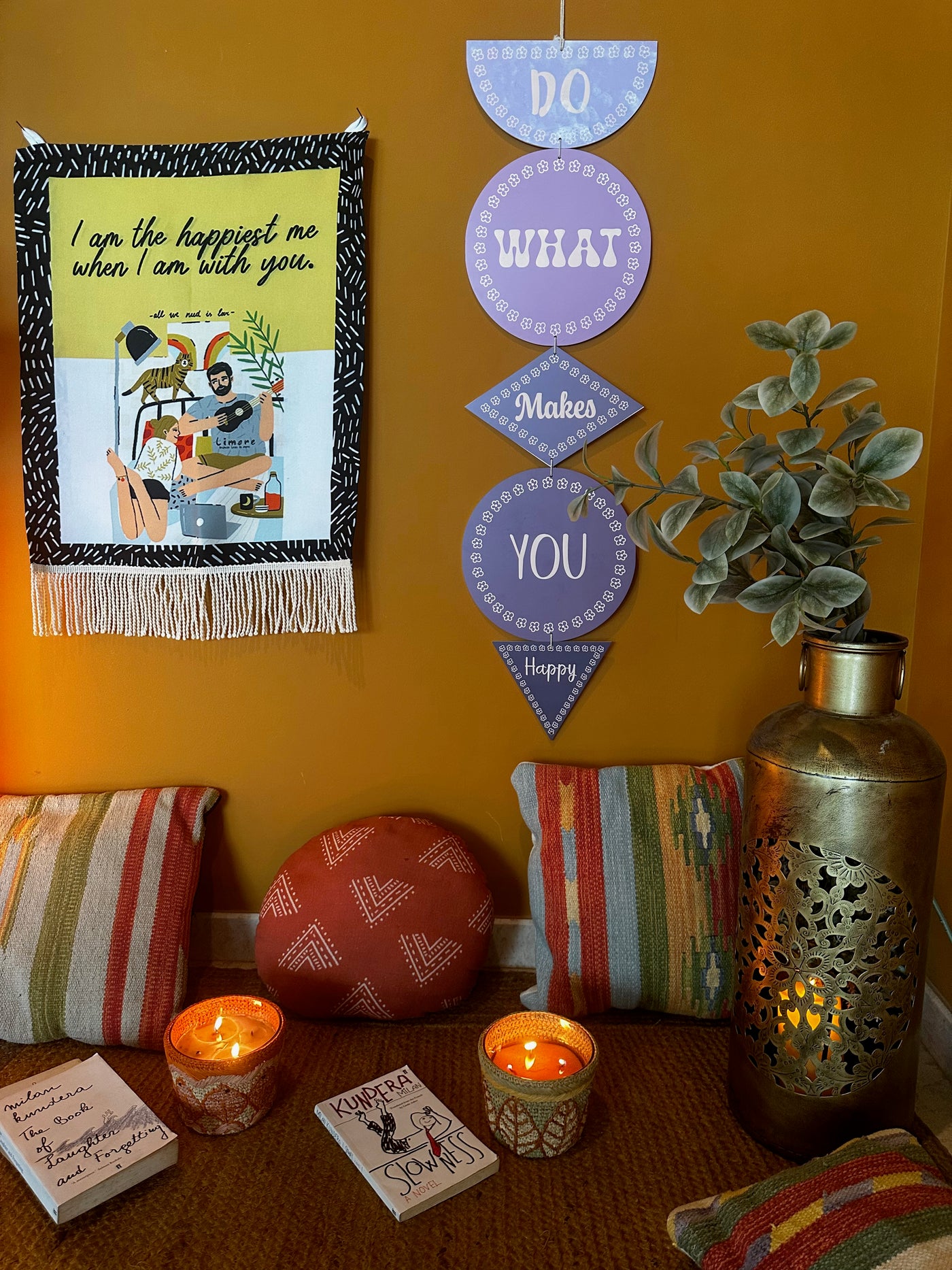 Do What Makes You Happy Minimalist Wall Art