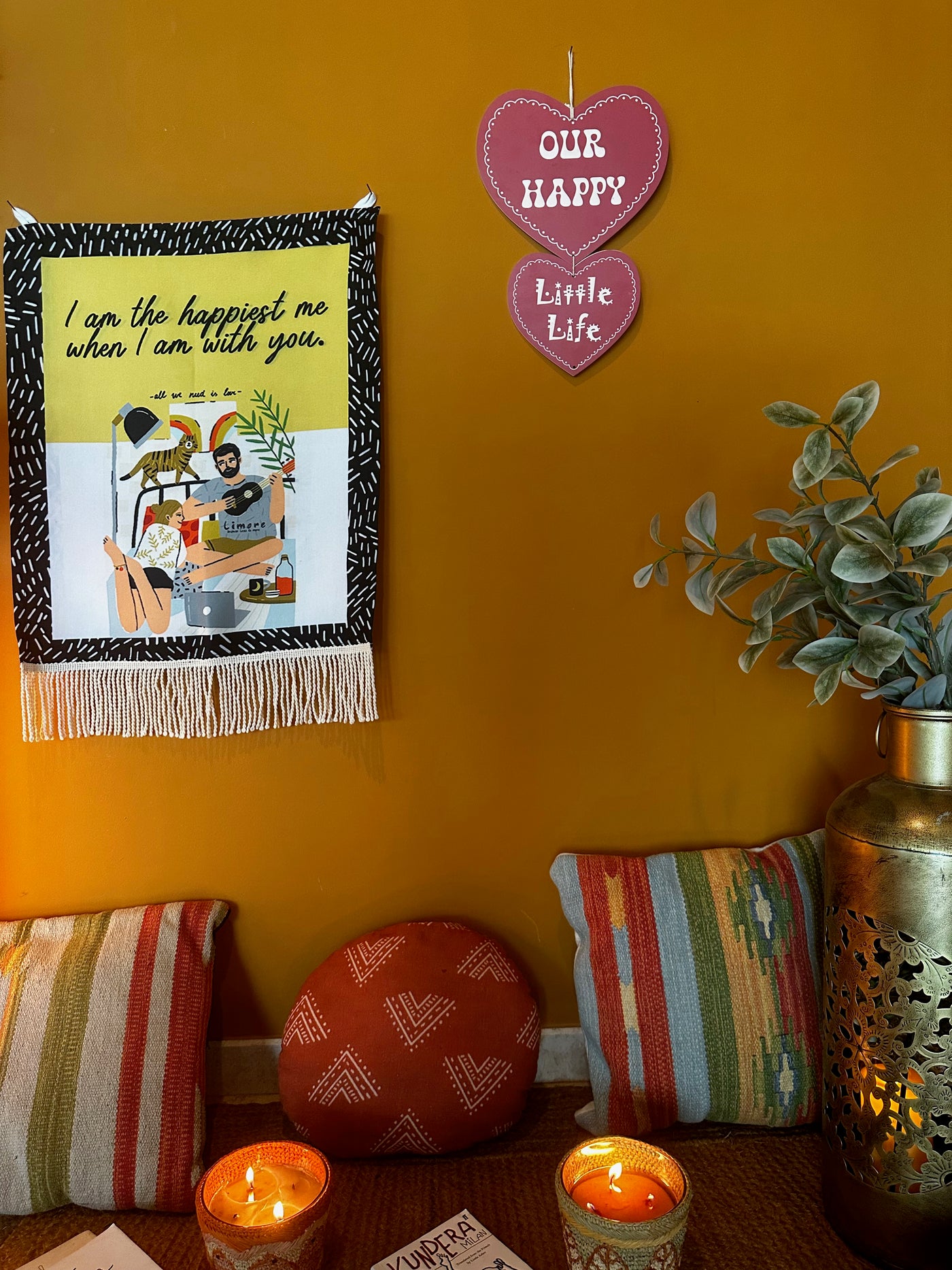 Our Happy Little Life Minimalist Wall Art