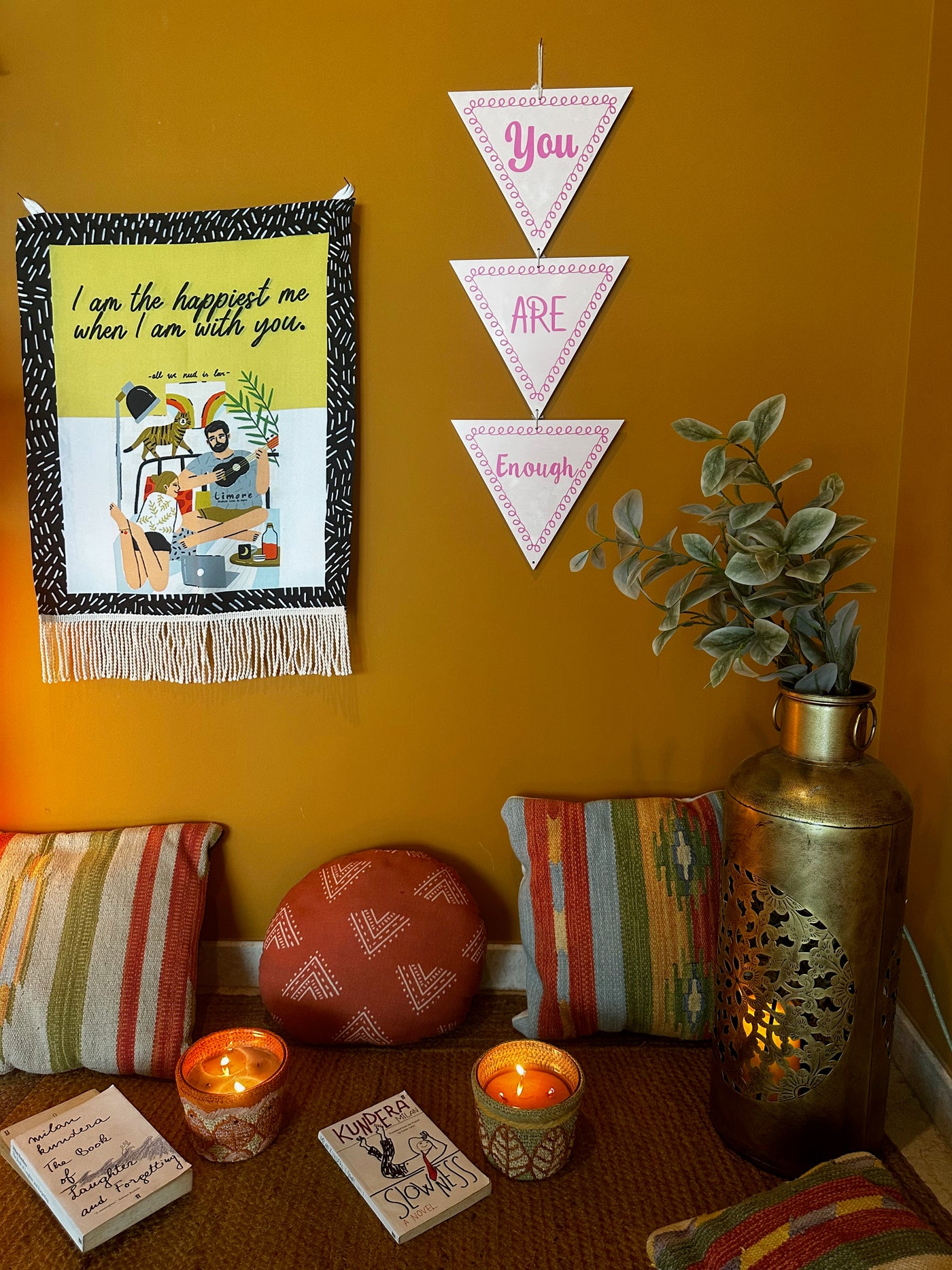 You Are Enough Minimalist Wall Art