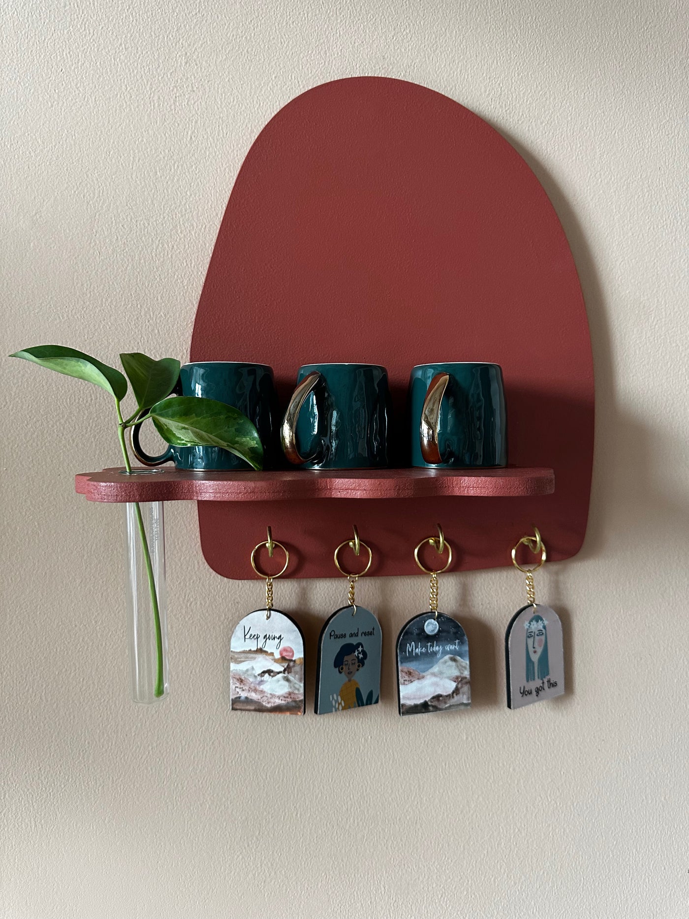 Marsala Arch Diverge Wall Shelf