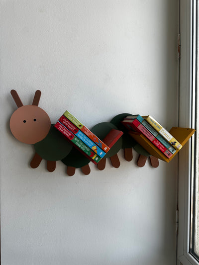 Caterpillar Crawl Bookshelf