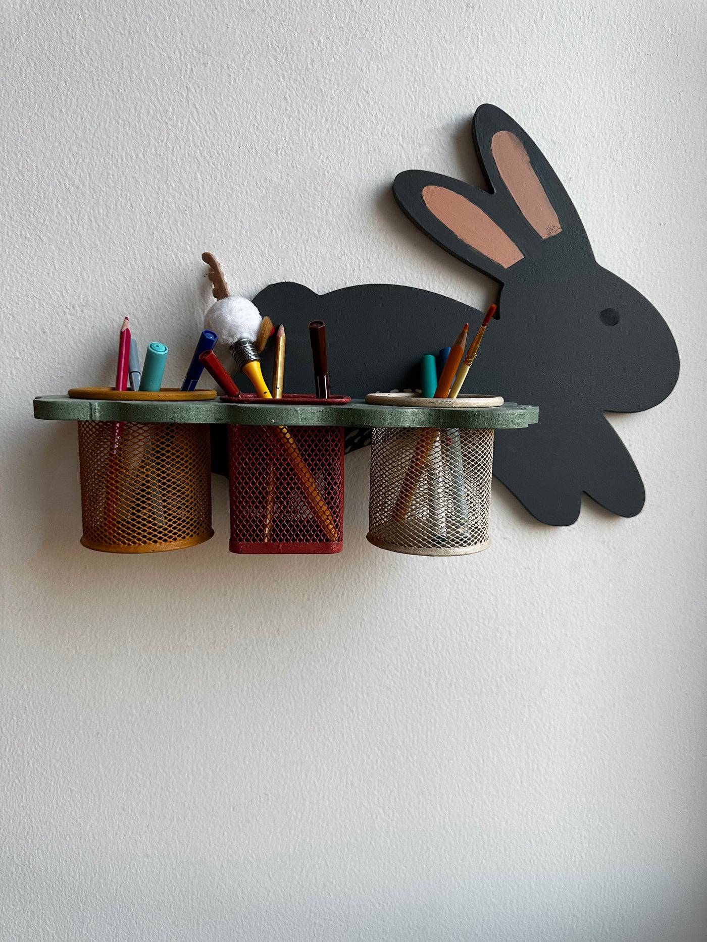 Hopping Bunny Stationery Organiser