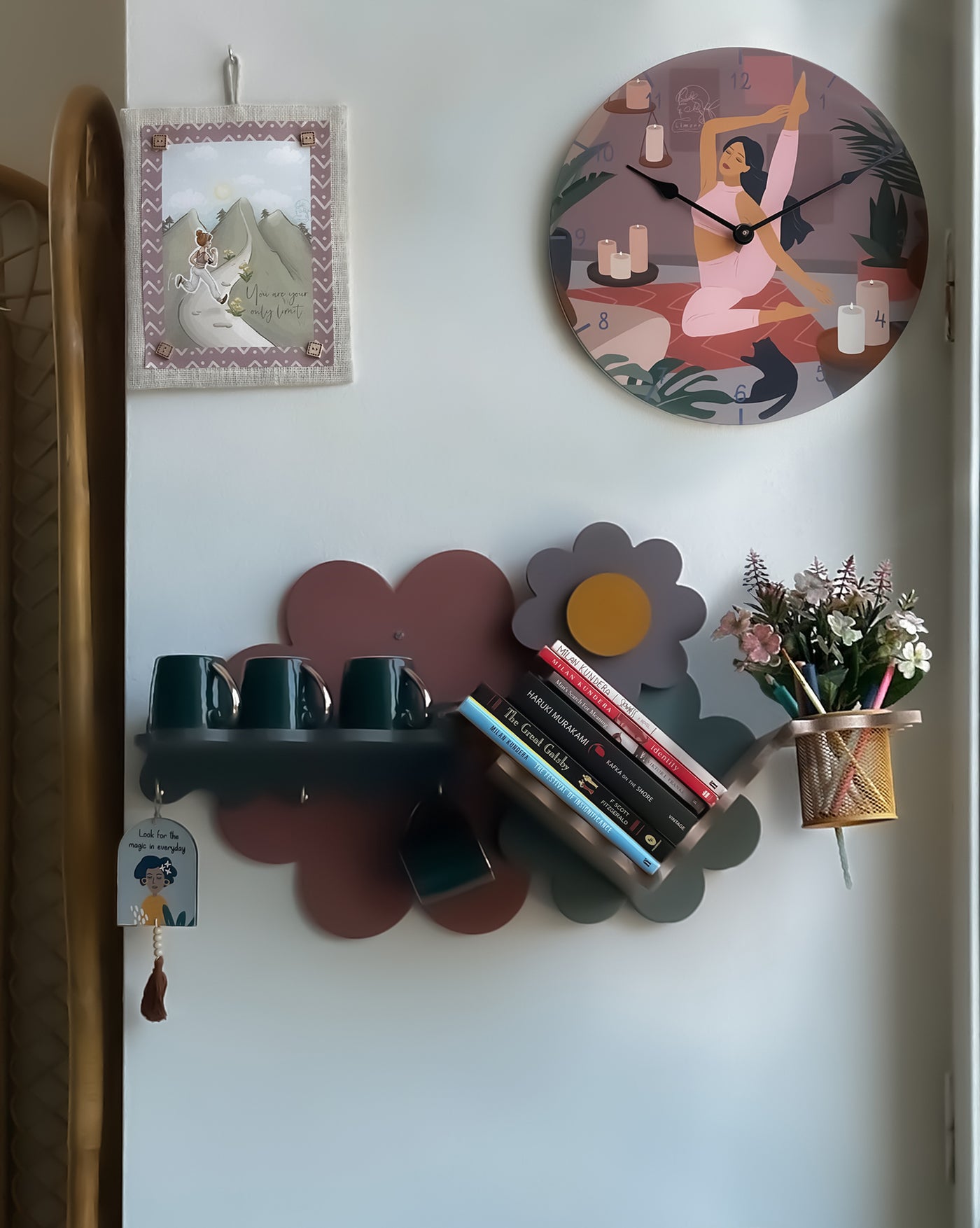 Trio Bloom Wall Shelf