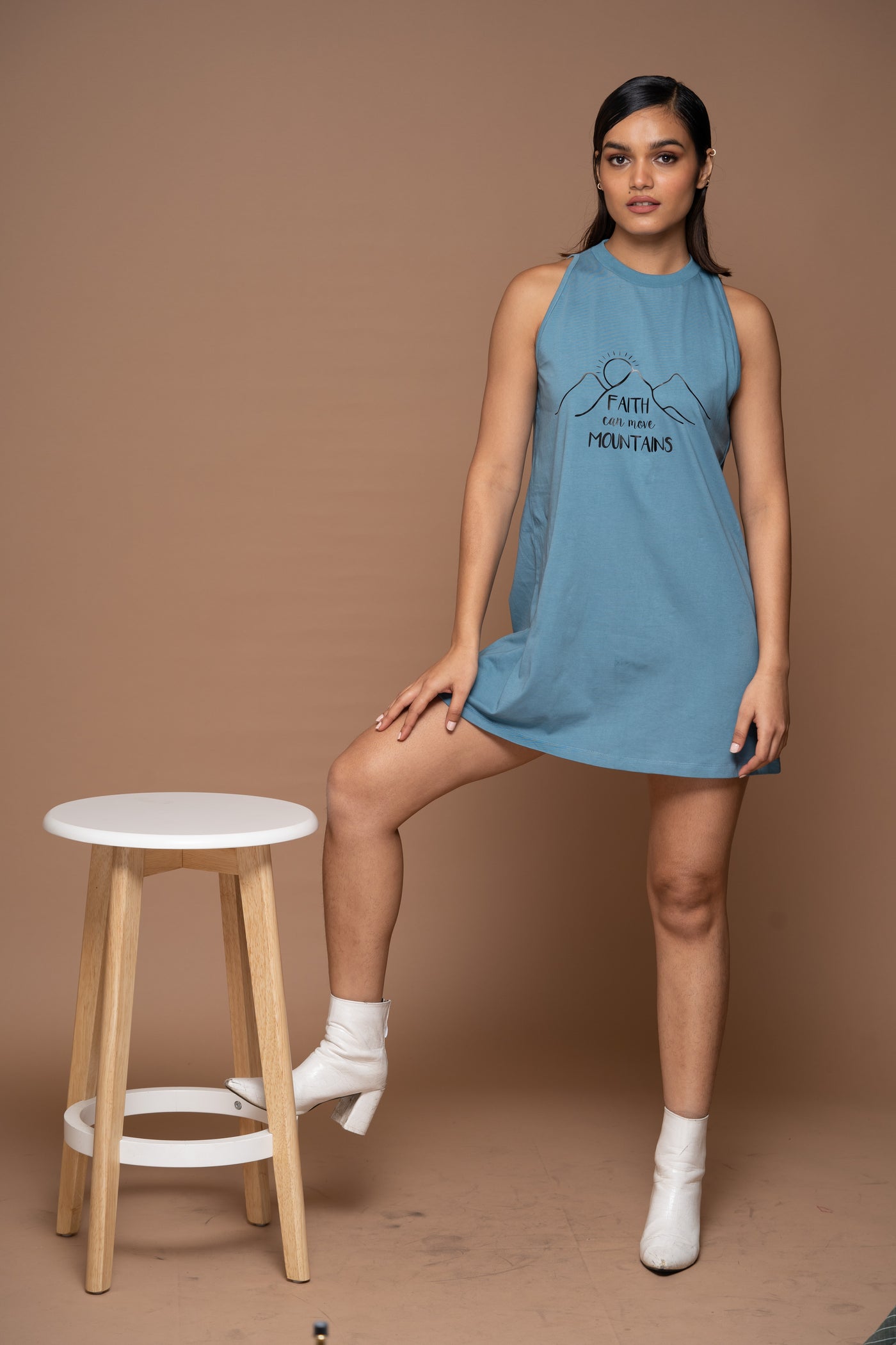 Faith can move Mountains - Tshirt Dress