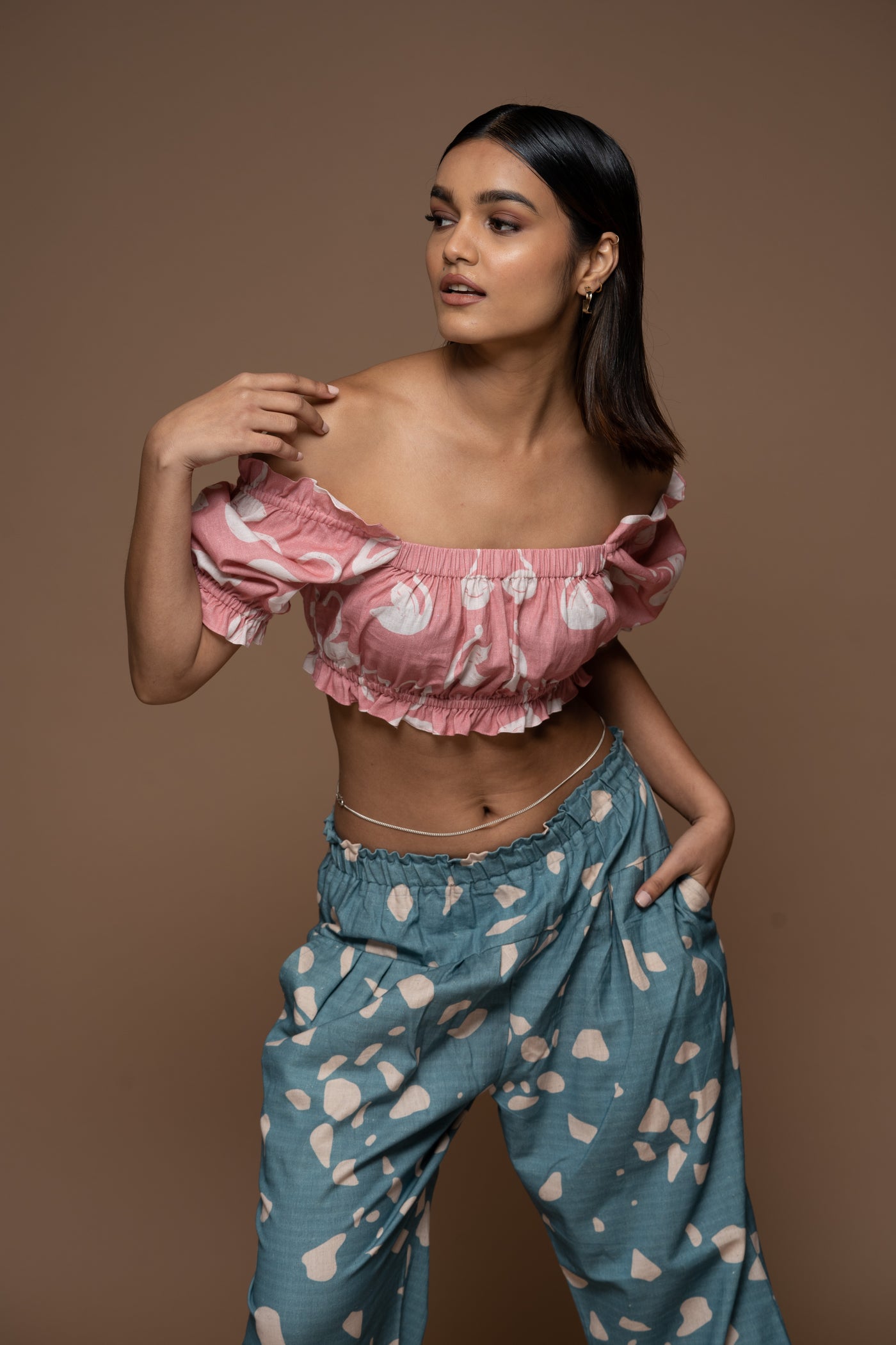 Pink Shoulder Whispers Bralette