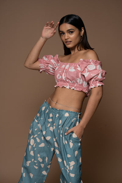 Pink Shoulder Whispers Bralette
