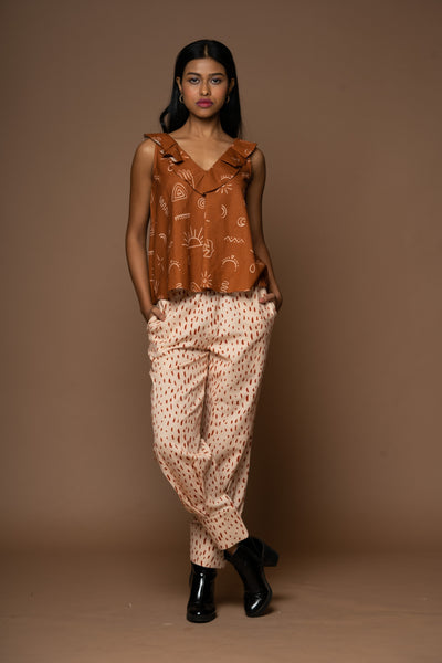 Snug Cuff Pants in The Only Truth Pattern
