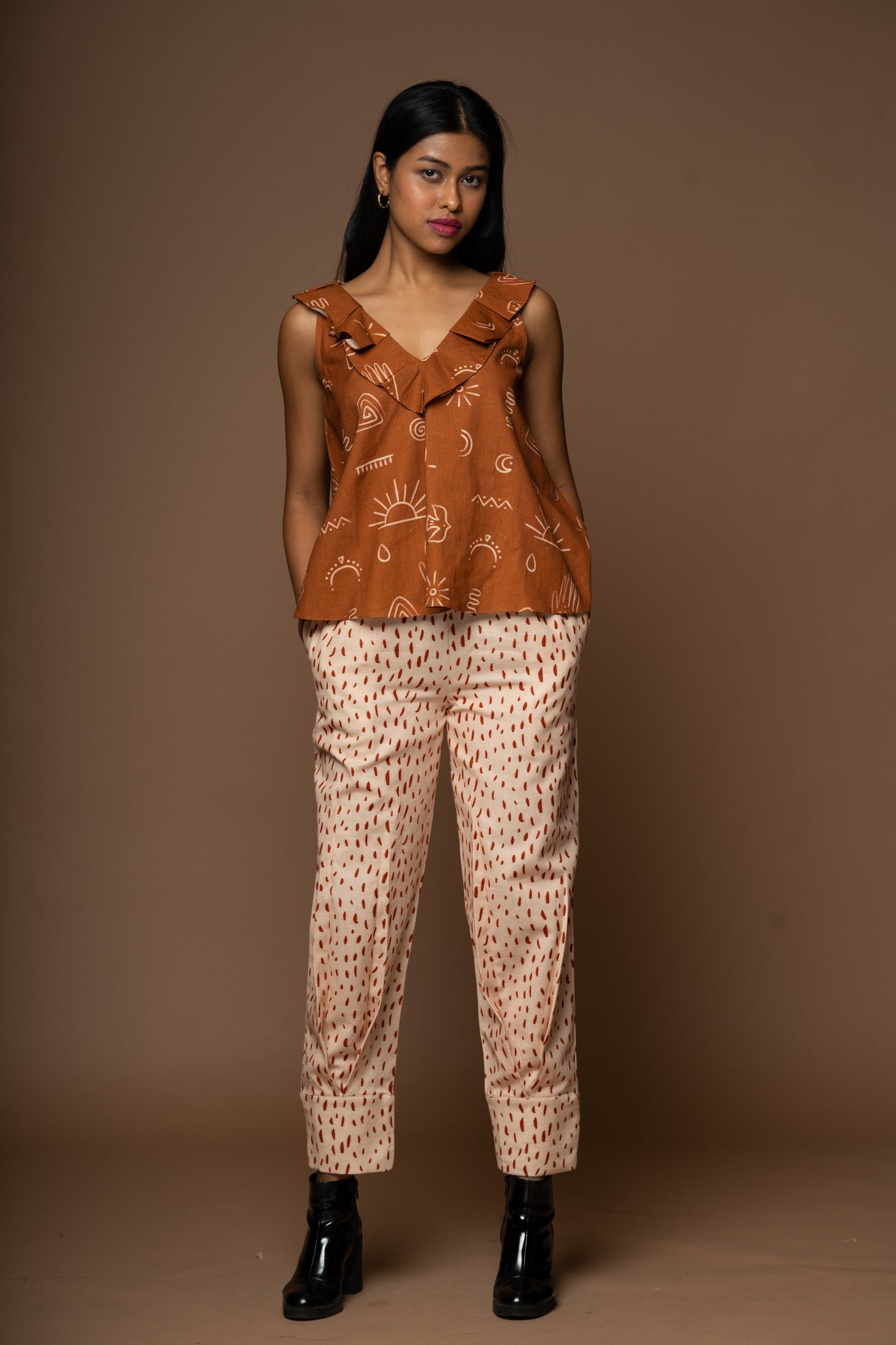 Snug Cuff Pants in The Only Truth Pattern