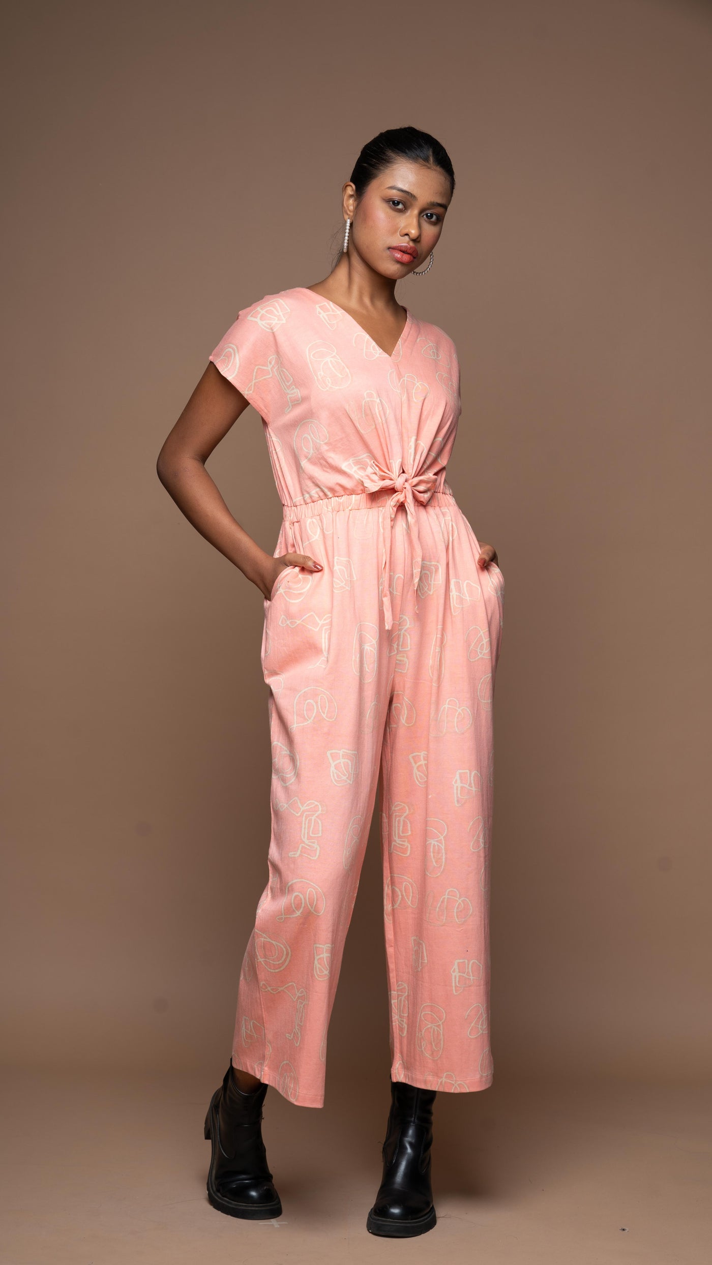 Knot me up Jumpsuit in And I dream more Pattern