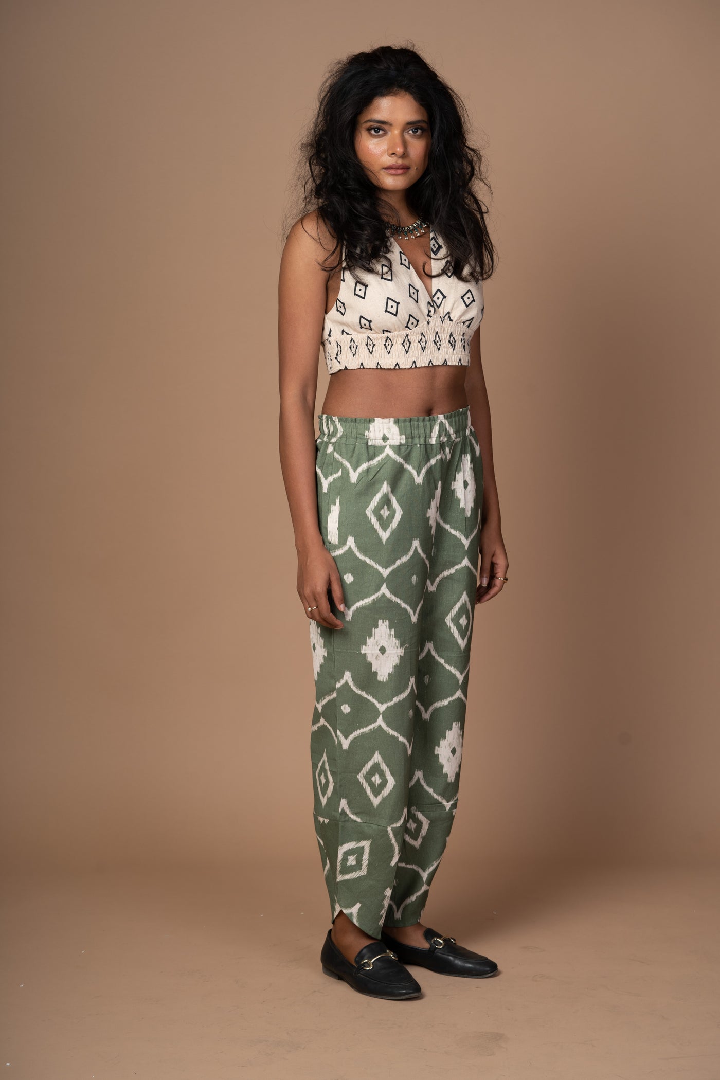 Petal Joy Pants in Moroccan Dreams Pattern