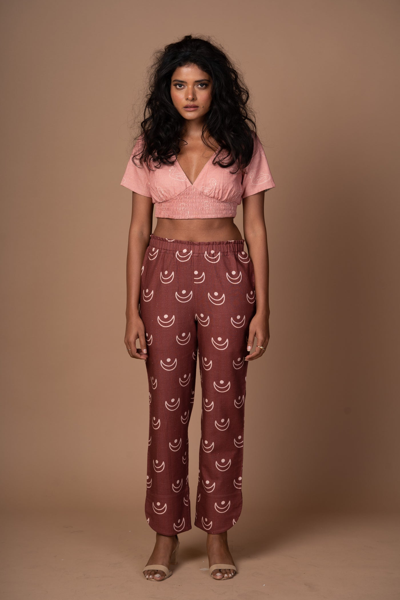 Archway Pants in Iron and Steel Pattern