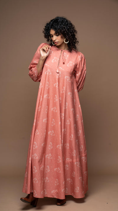 Gypsy Soul Long Maxi Dress in 'Aroma Everywhere' pattern