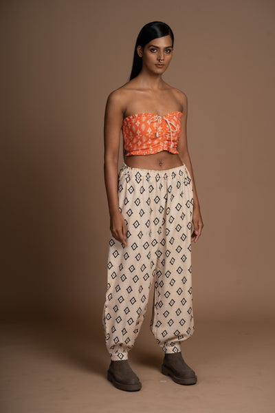 Breezy Billowy Pants in True Gem Pattern