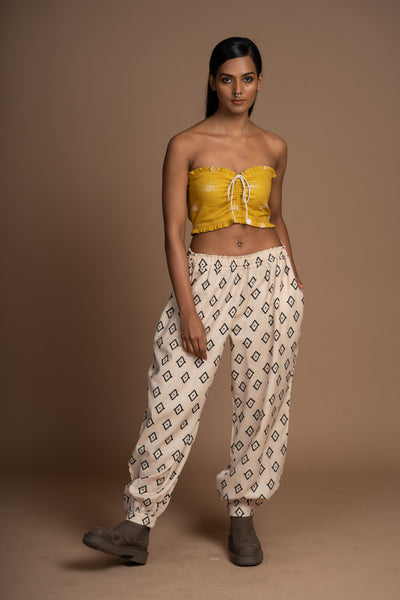 Breezy Billowy Pants in True Gem Pattern