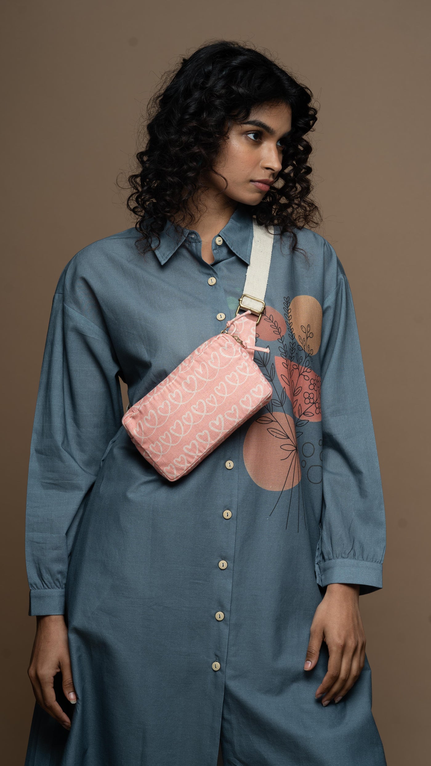 Always connected - Dusty Pink Fanny Pack