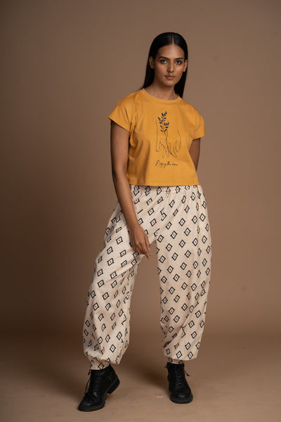 Breezy Billowy Pants in True Gem Pattern