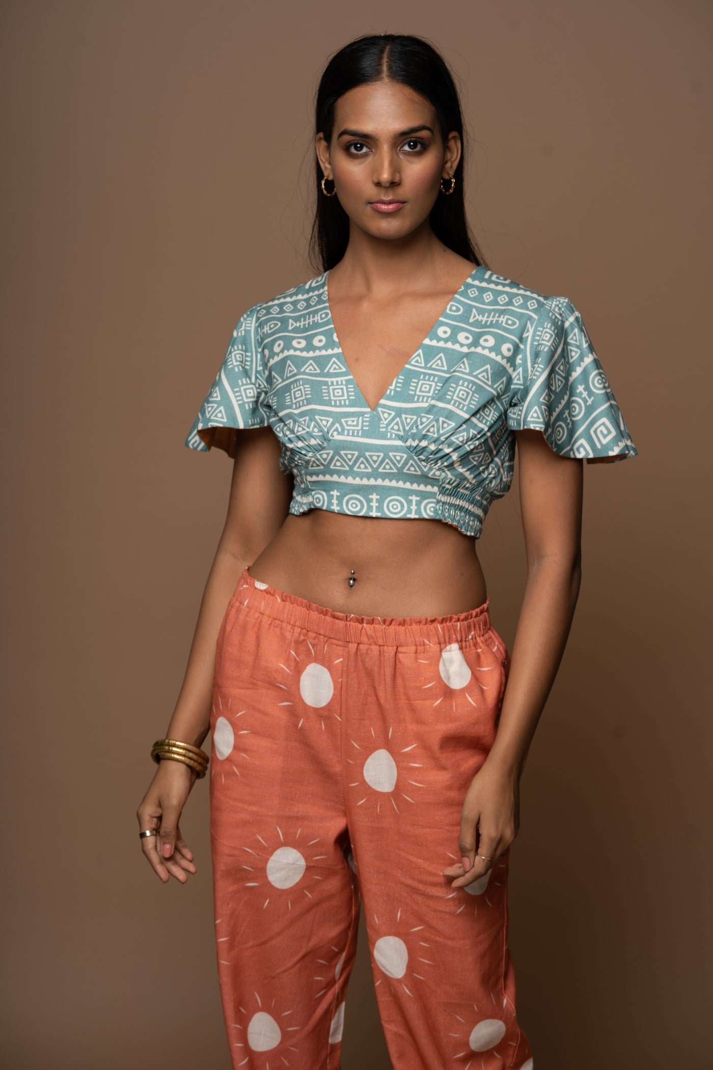 Sage Reversible Flutter and Flow Bralette